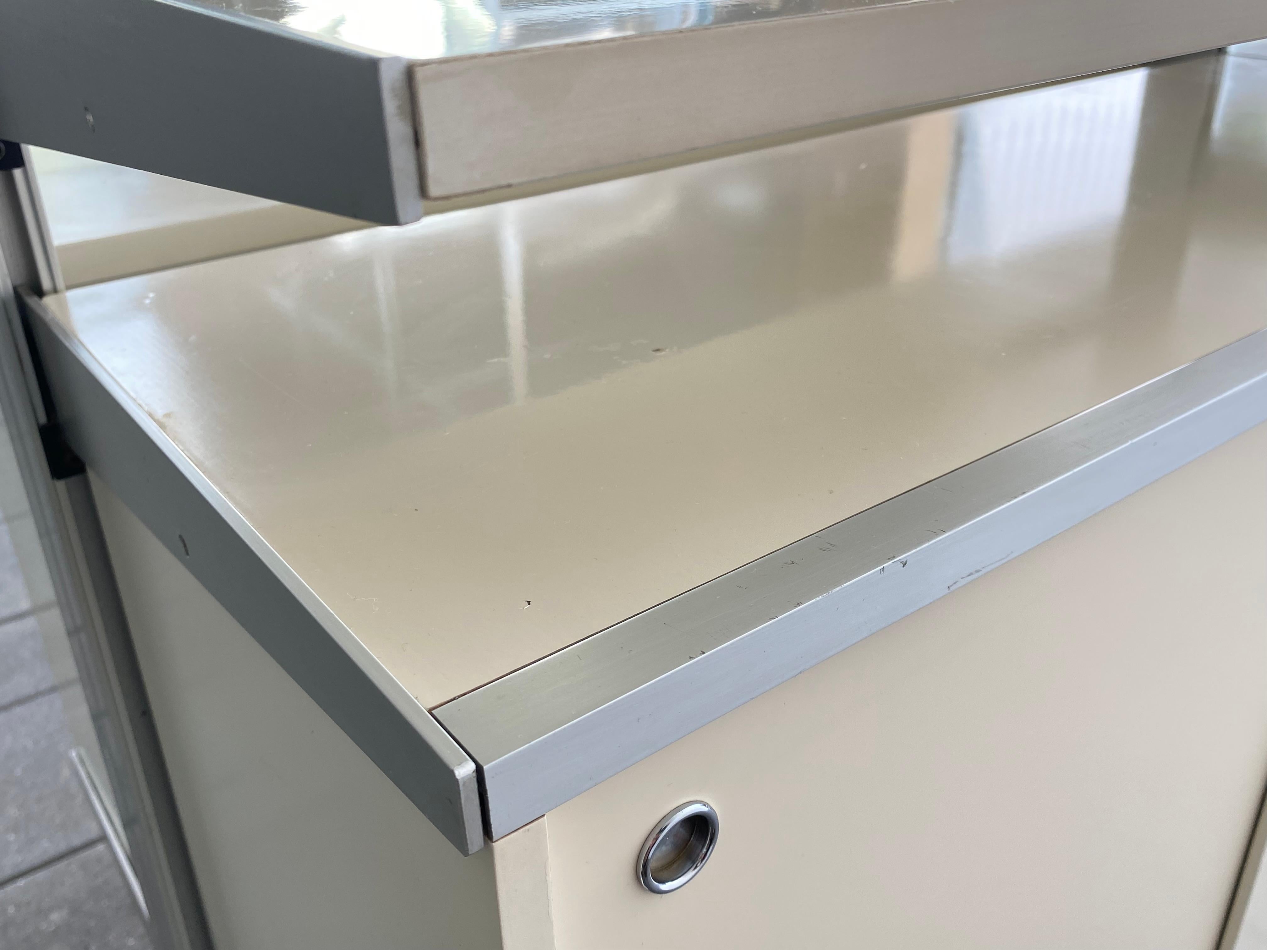 Étagère modulaire du sol au plafond CSS Design George Nelson pour Herman Miller 7