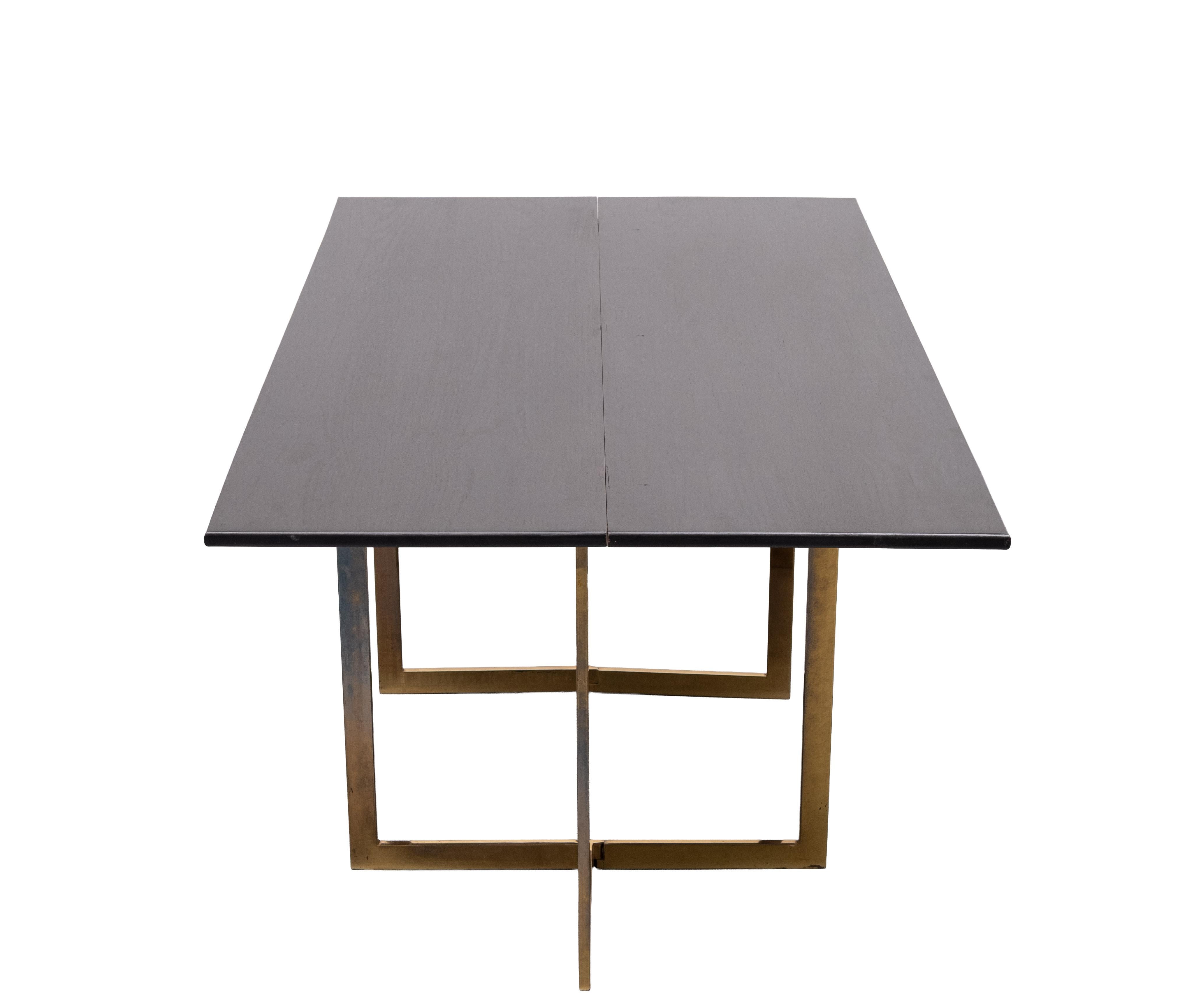 Modular folding out console table, 1970 Italy For Sale 3