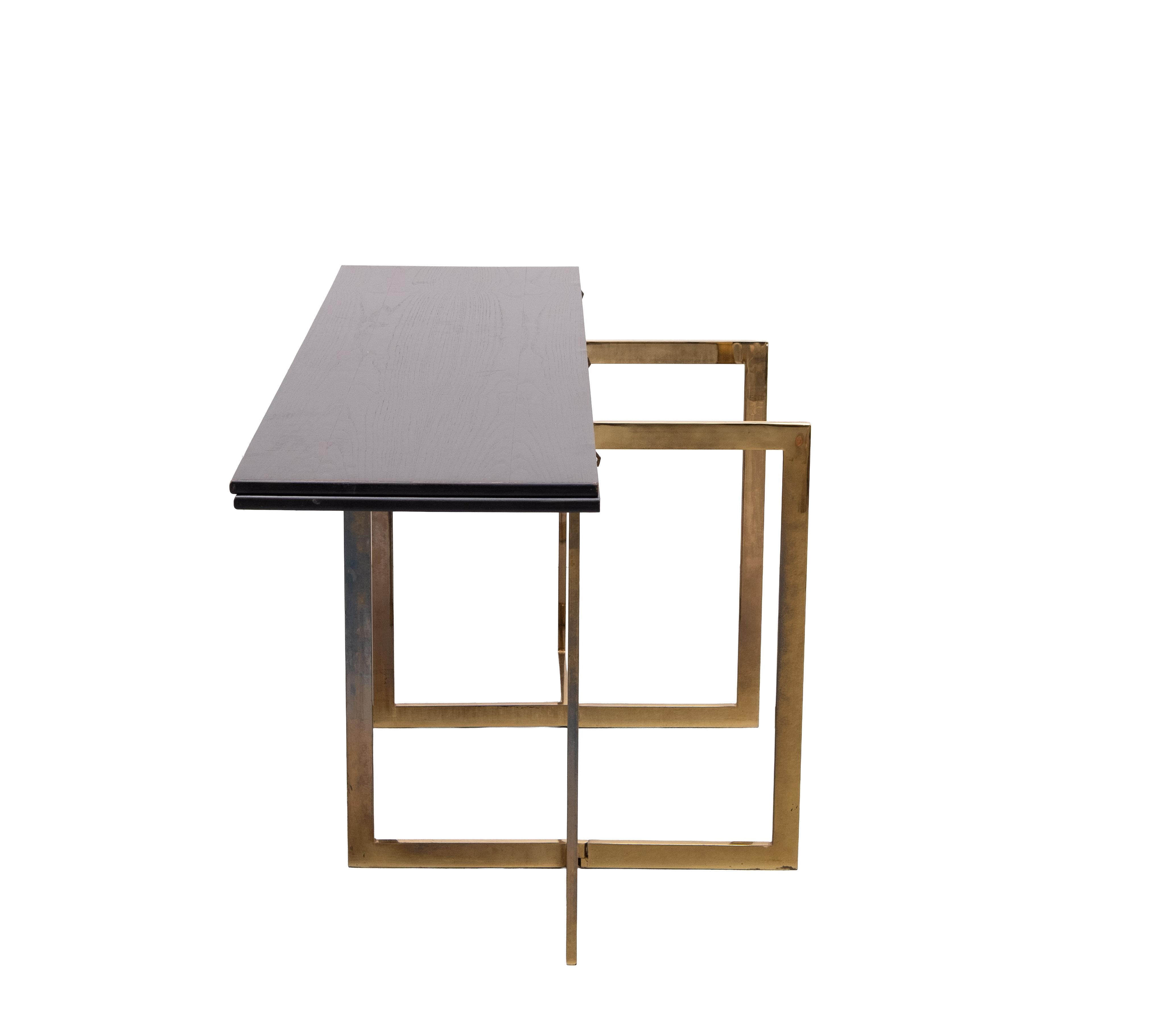 Modular folding out console table, 1970 Italy For Sale 5