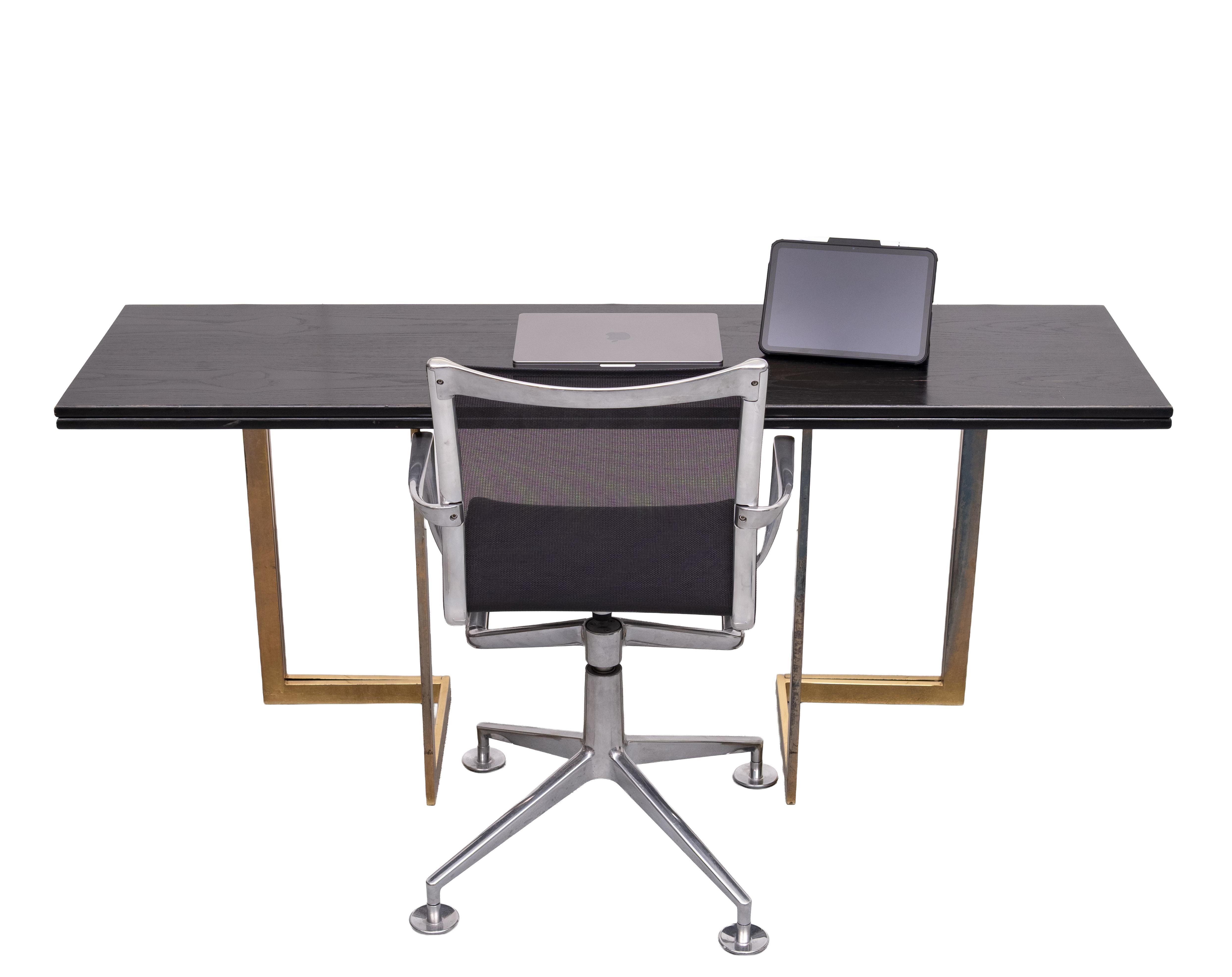 Modular folding out console table, 1970 Italy For Sale 6