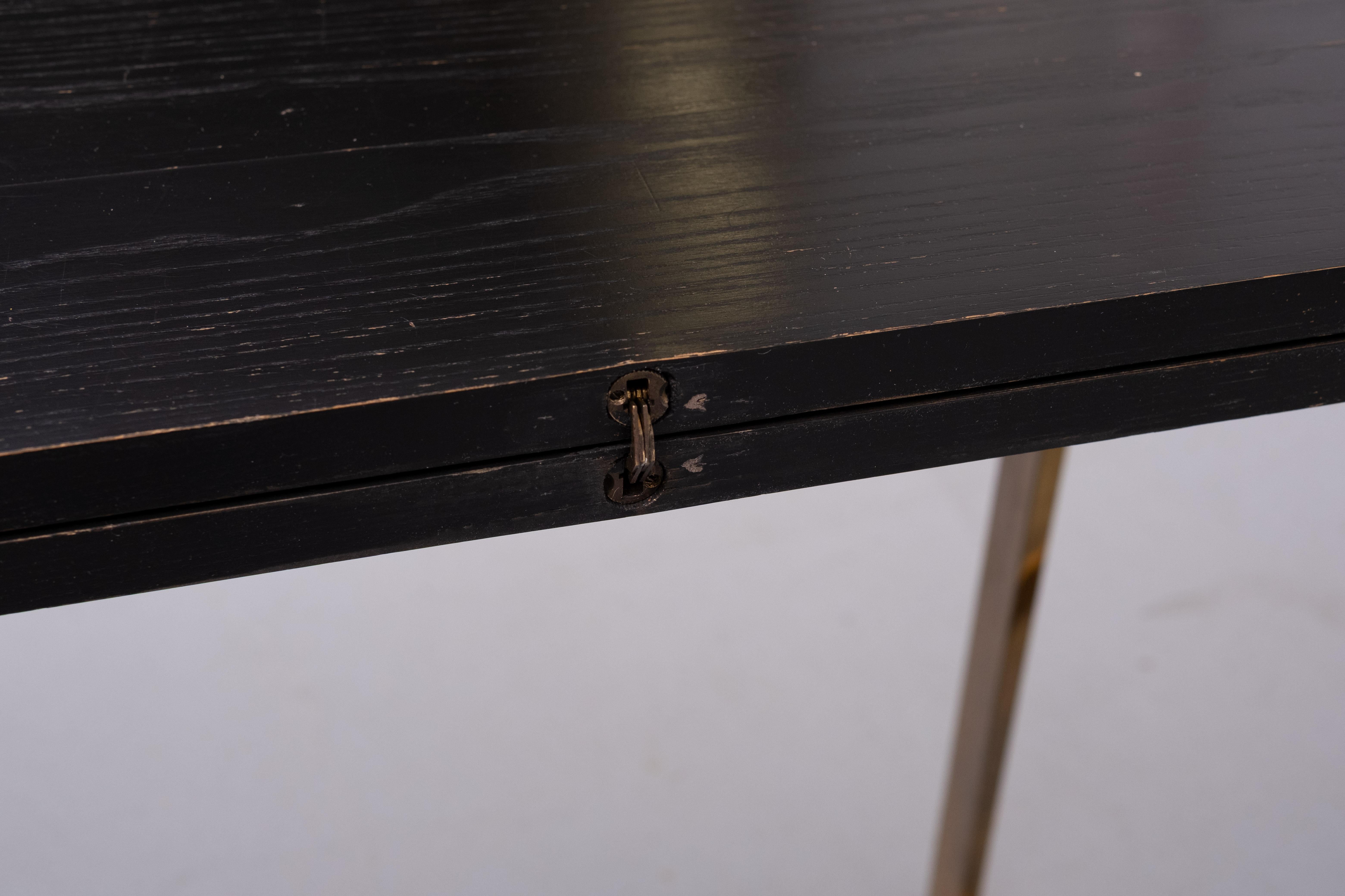 Modular folding out console table, 1970 Italy For Sale 7