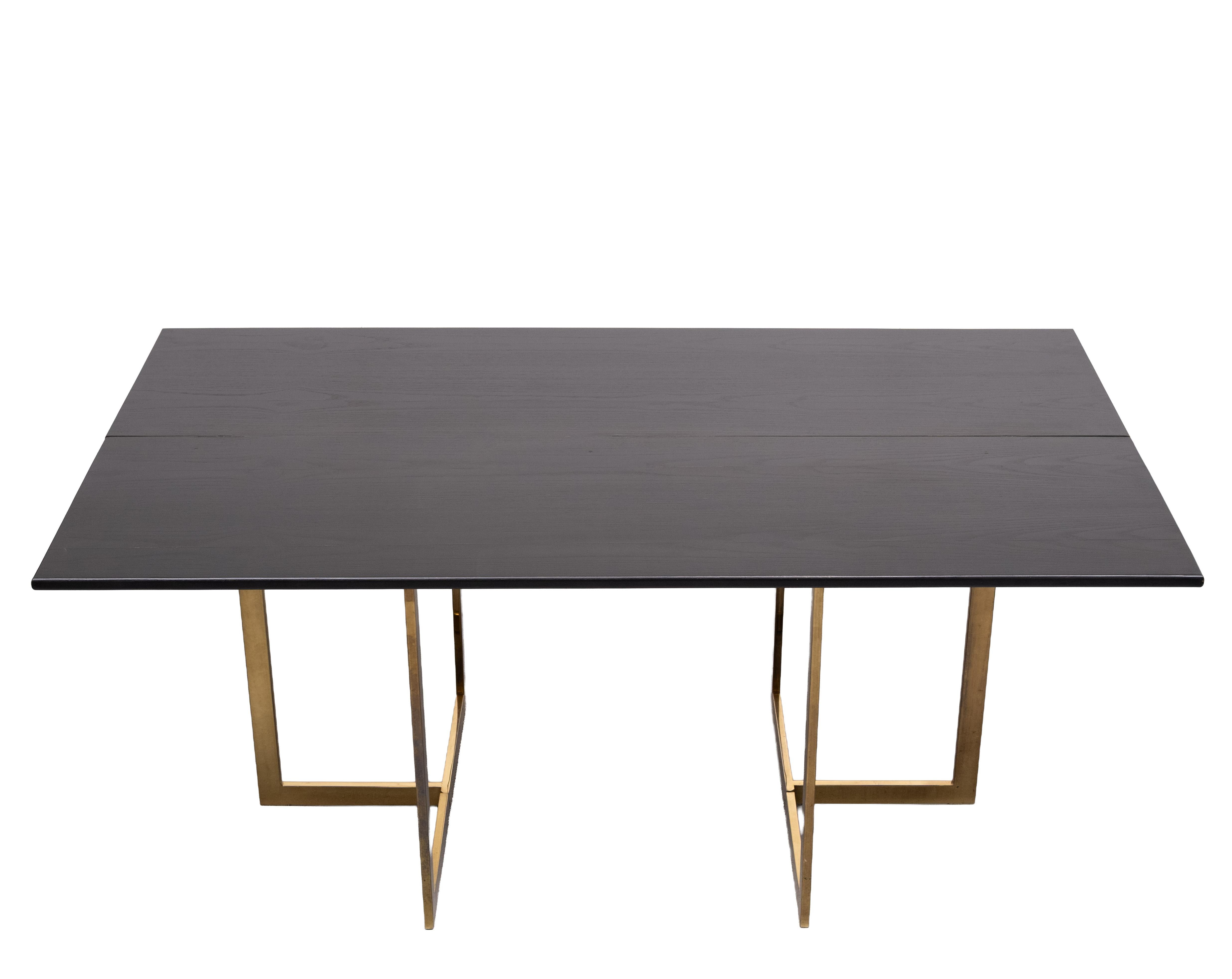 Late 20th Century Modular folding out console table, 1970 Italy For Sale