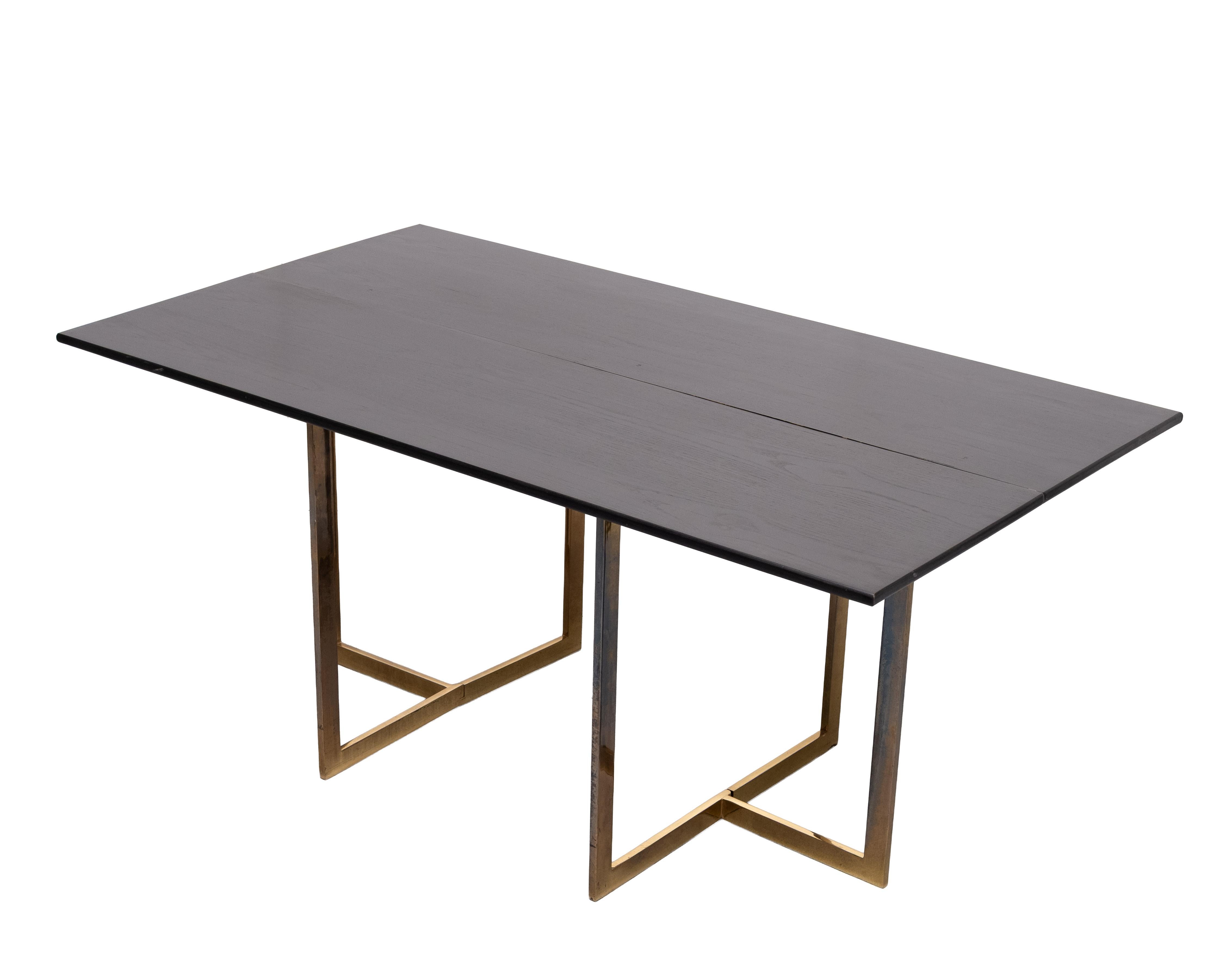 Modular folding out console table, 1970 Italy For Sale 2