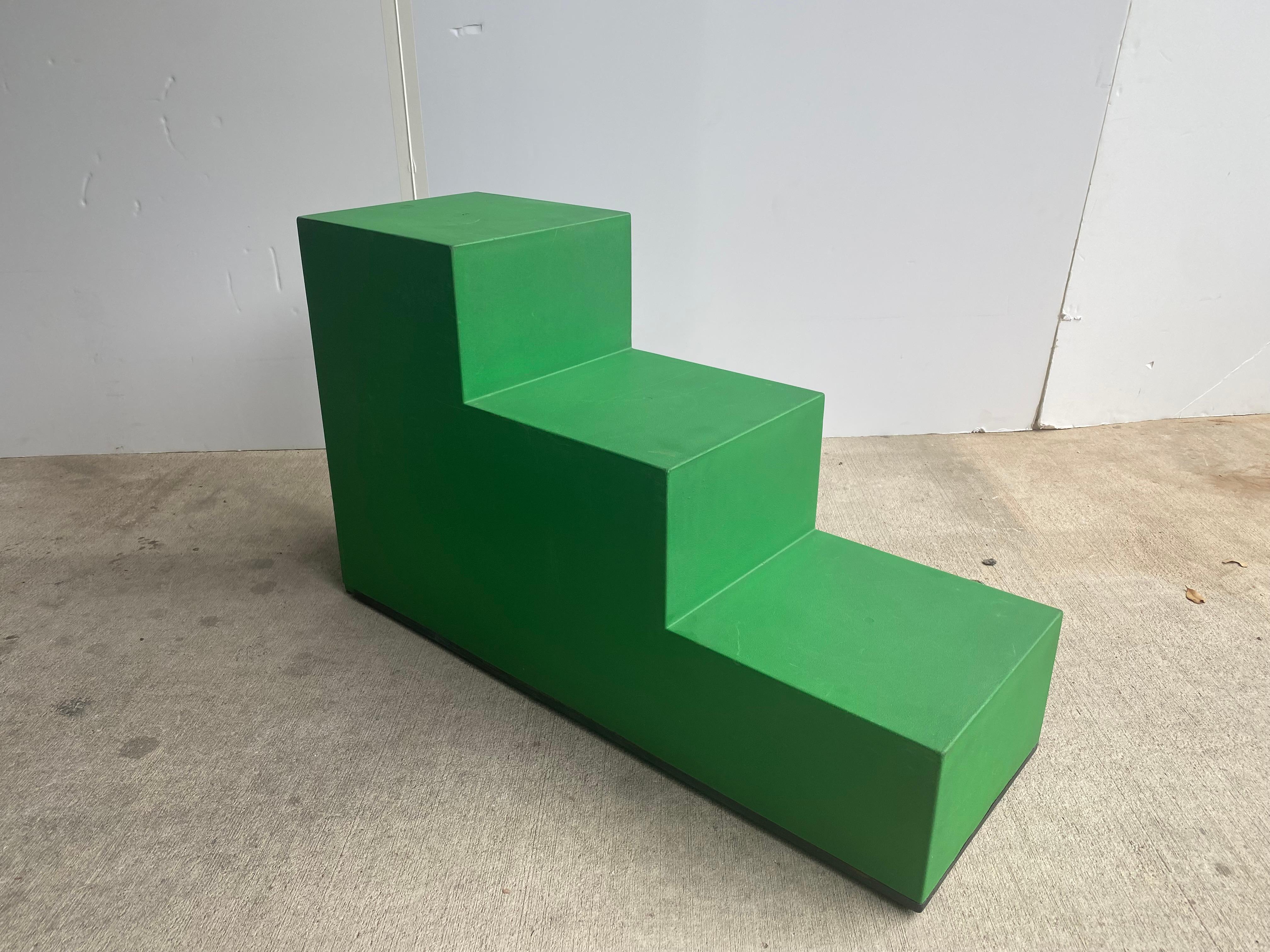Modular Green Tables by Bellini for B&B Italia, 1968, Set of 3 3