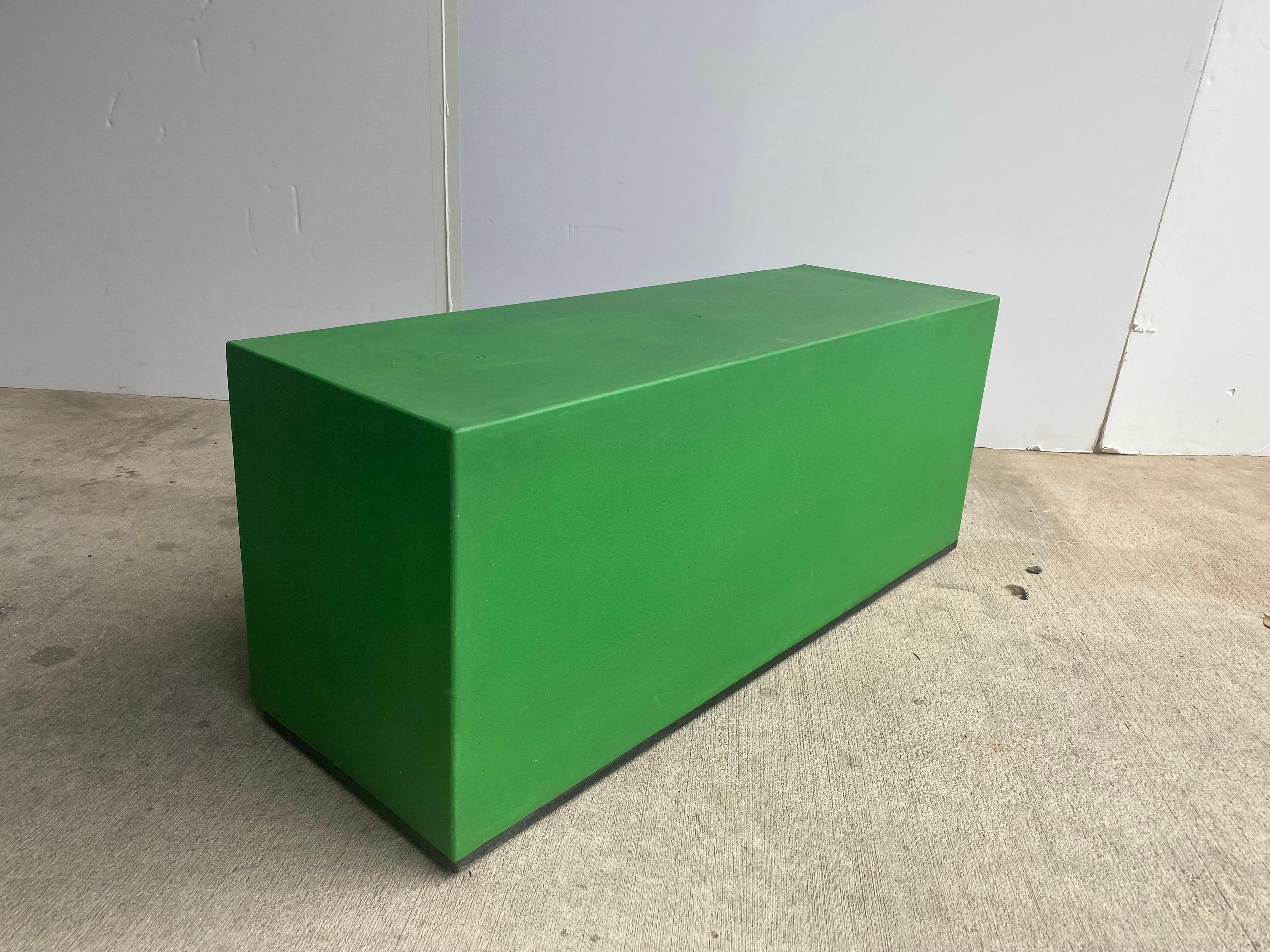 Modular Green Tables by Bellini for B&B Italia, 1968, Set of 3 5