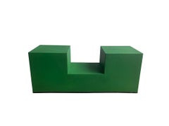 Modular Green Tables by Bellini for B&B Italia, 1968, Set of 3