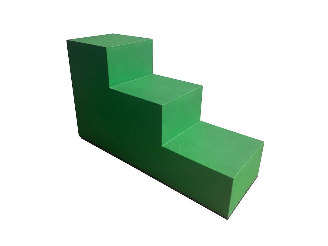 Polystyrene Modular Green Tables by Bellini for B&B Italia, 1968, Set of 3