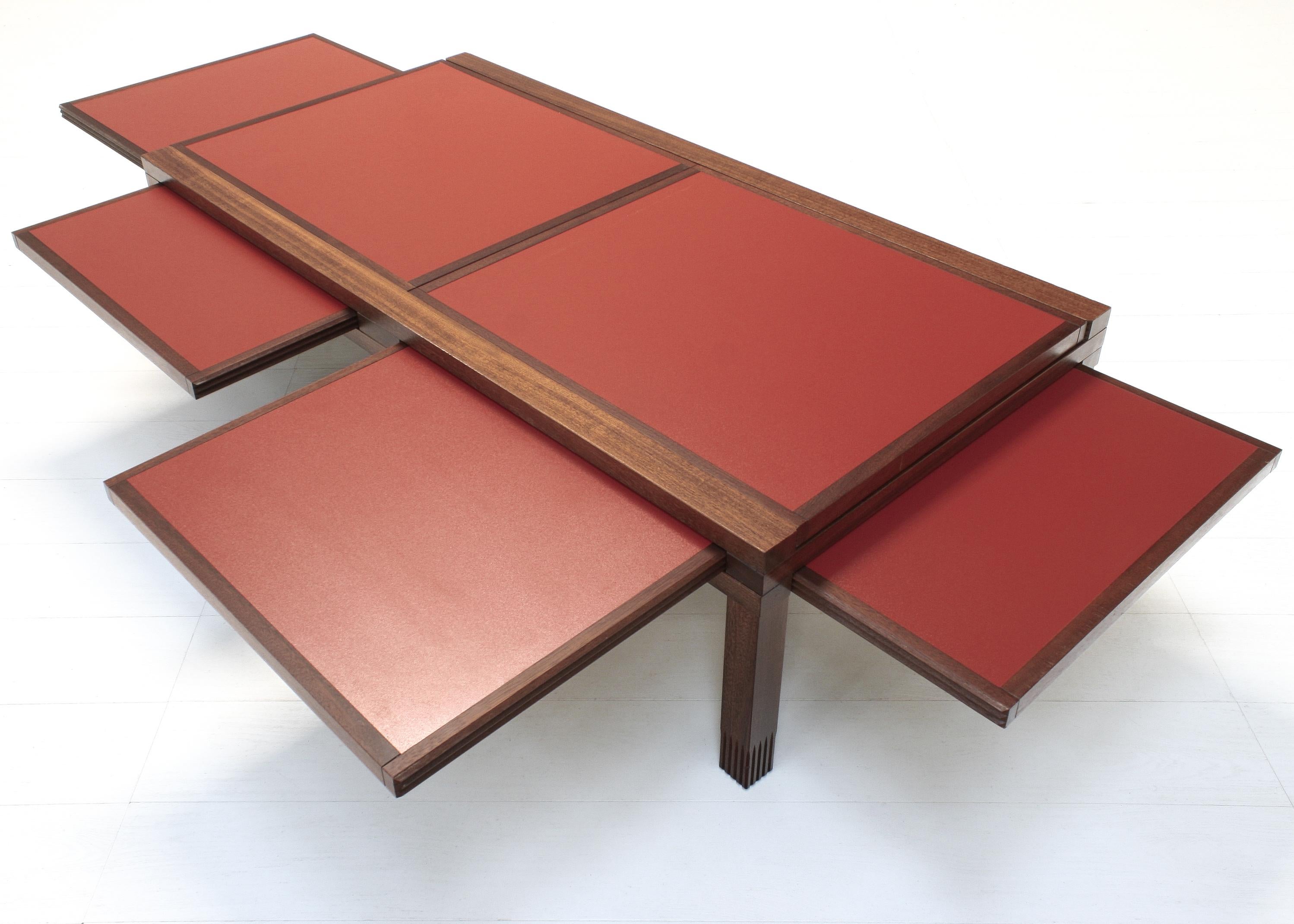 Stratifié Table basse hexa modulaire de Bernard Vuarnesson pour Bellato, années 1980 en vente