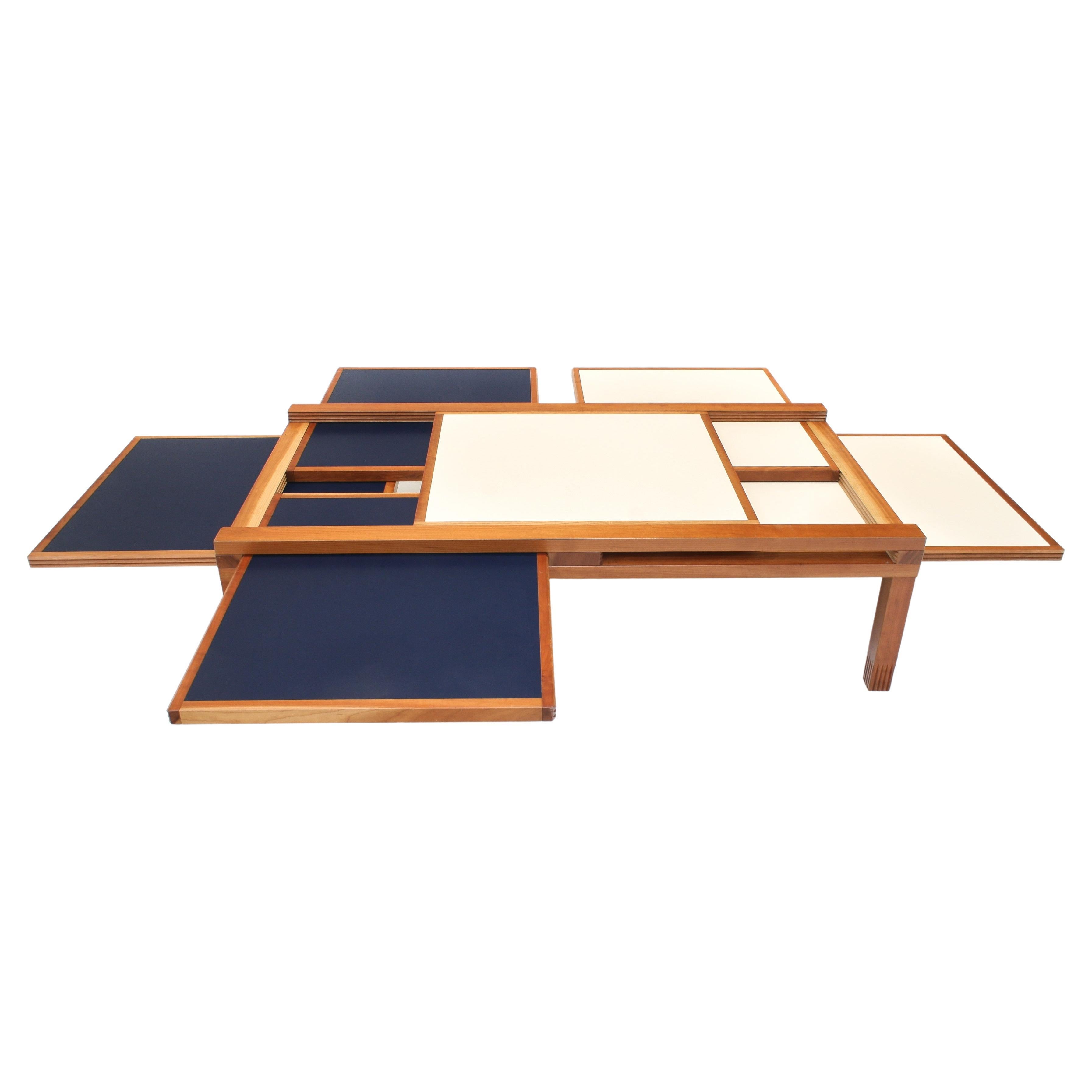 Table basse hexa modulaire de Bernard Vuarnesson pour Bellato