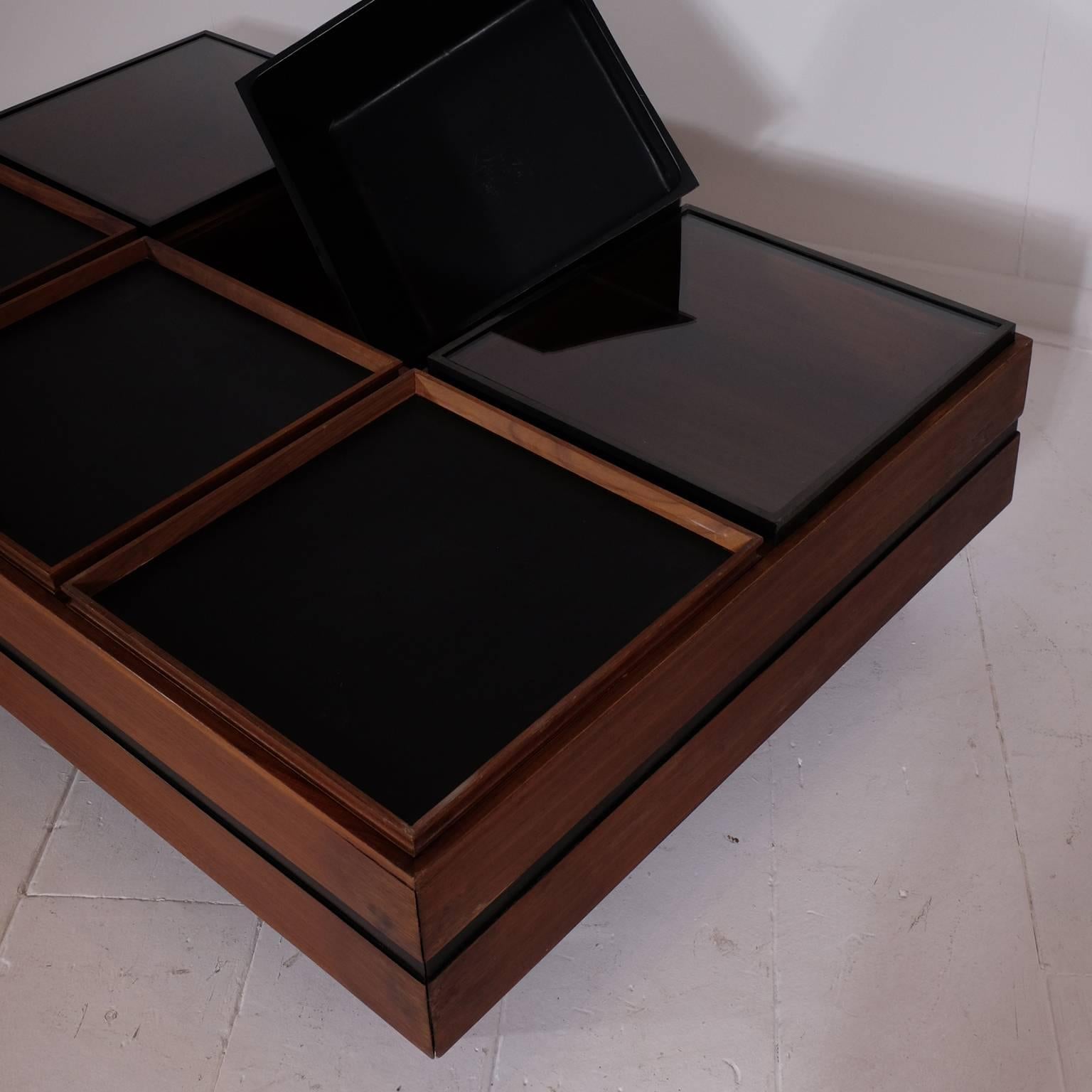 Mid-20th Century Modular Italian Coffee Table, by Sormani