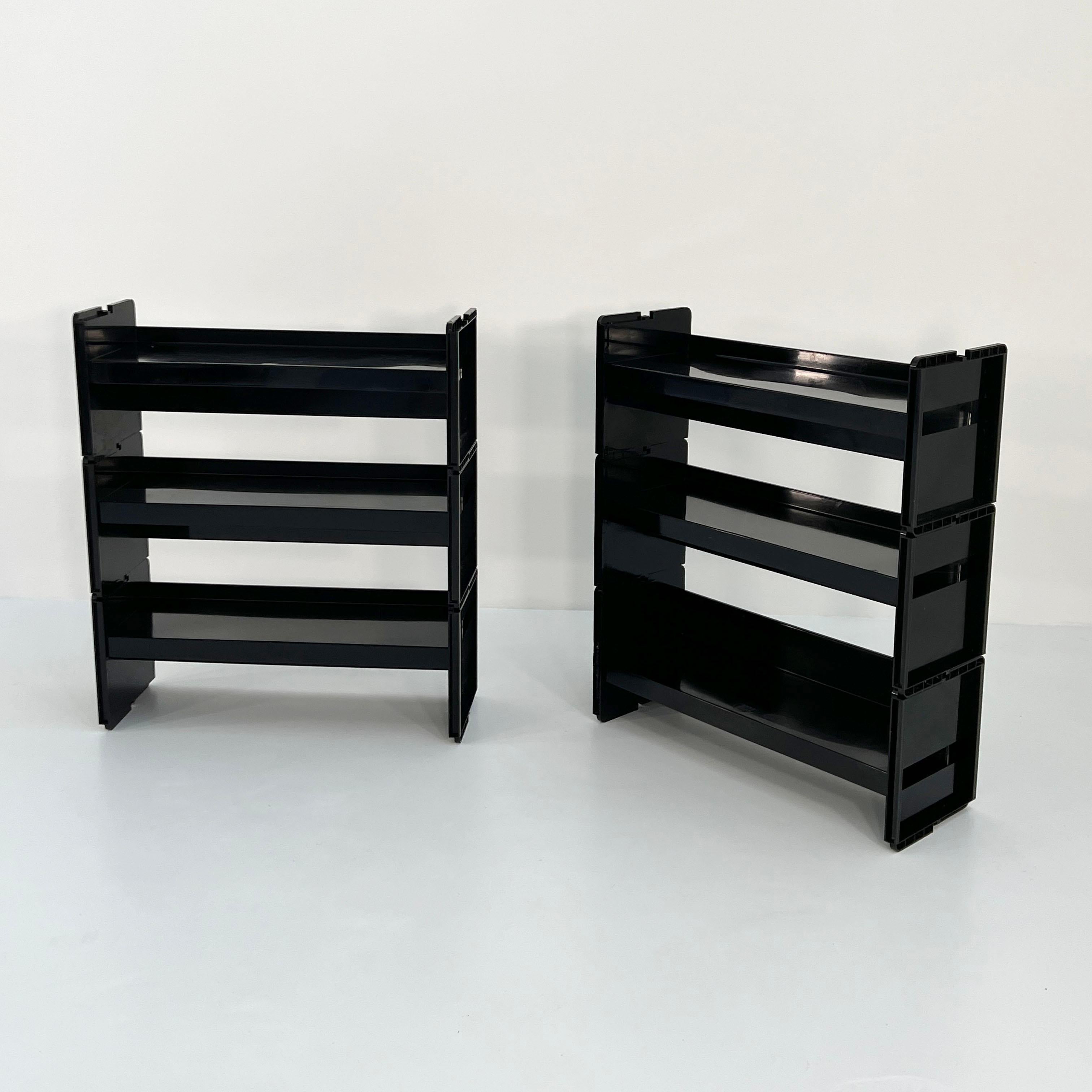 Mid-Century Modern Modular Jeep Bookcase by De Pas, D'Urbino and Lomazzi for BBB, 1970s For Sale