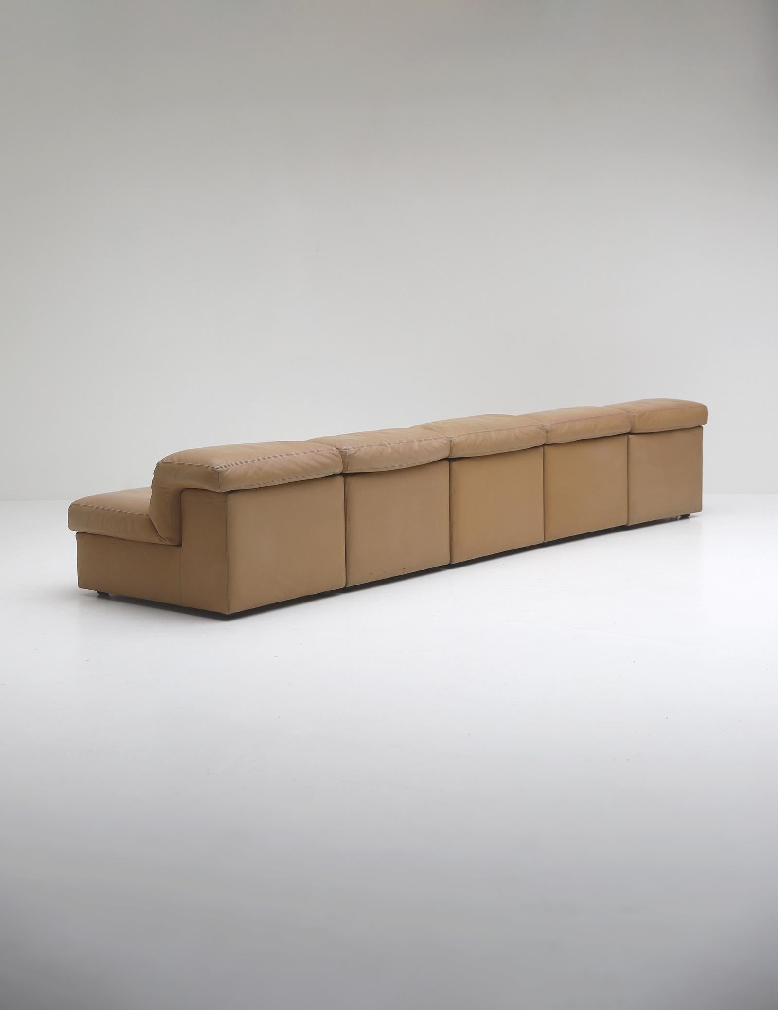 Modular Jeep Sofa, Manufactured by Durlet, Belgium, 1970s 6