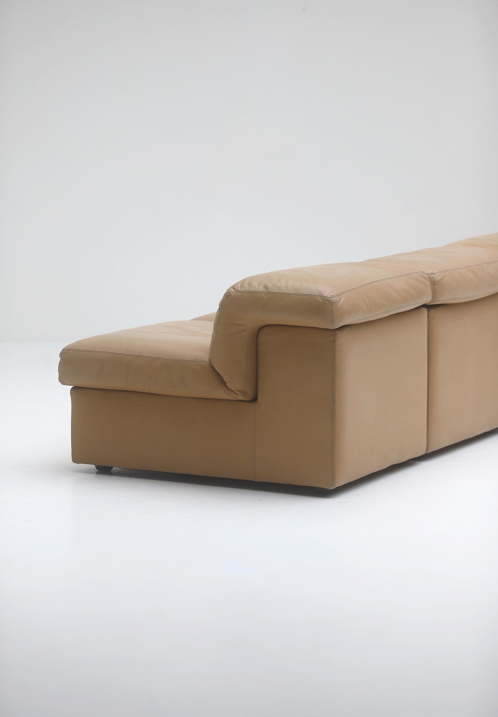 Modular Jeep Sofa, Manufactured by Durlet, Belgium, 1970s 7