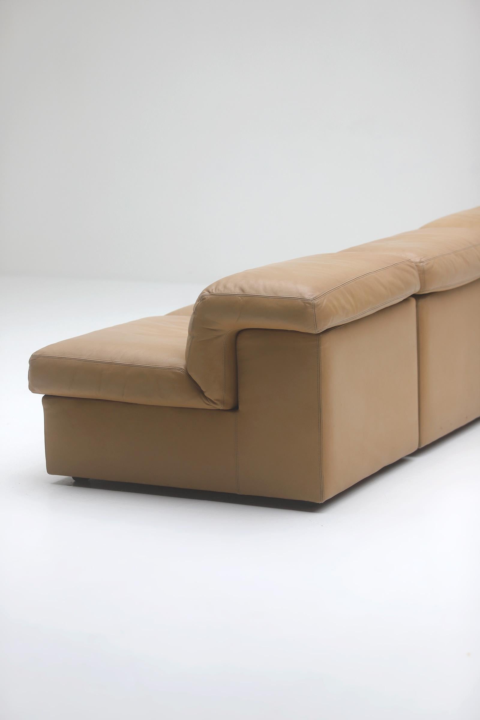 Modular Jeep Sofa, Manufactured by Durlet, Belgium, 1970s 12