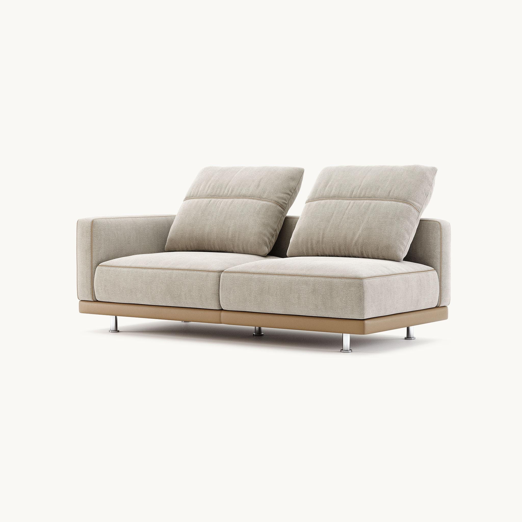 This Modular Sofa offers ultimate versatility, easily adapting to any space with its extensive range of modules and configurations. Its adjustable, foldable cushions let you customize angles and seating positions for enhanced comfort. With clean