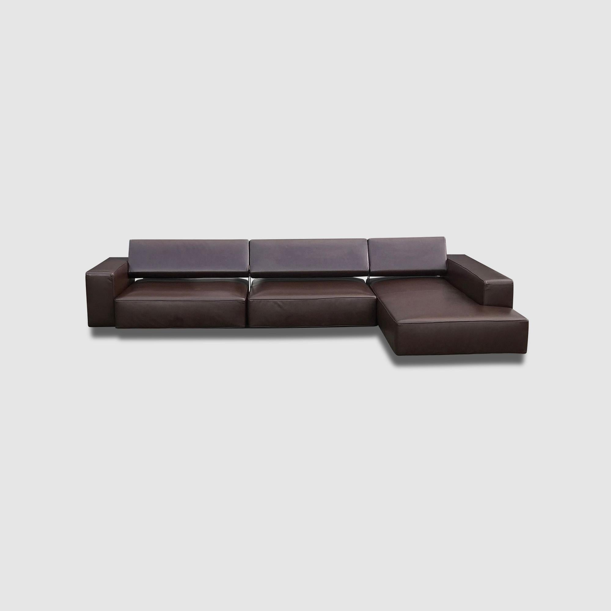 Modular Leather Andy Landscape Sofa by Paolo Piva for B&B Italia 2013 8