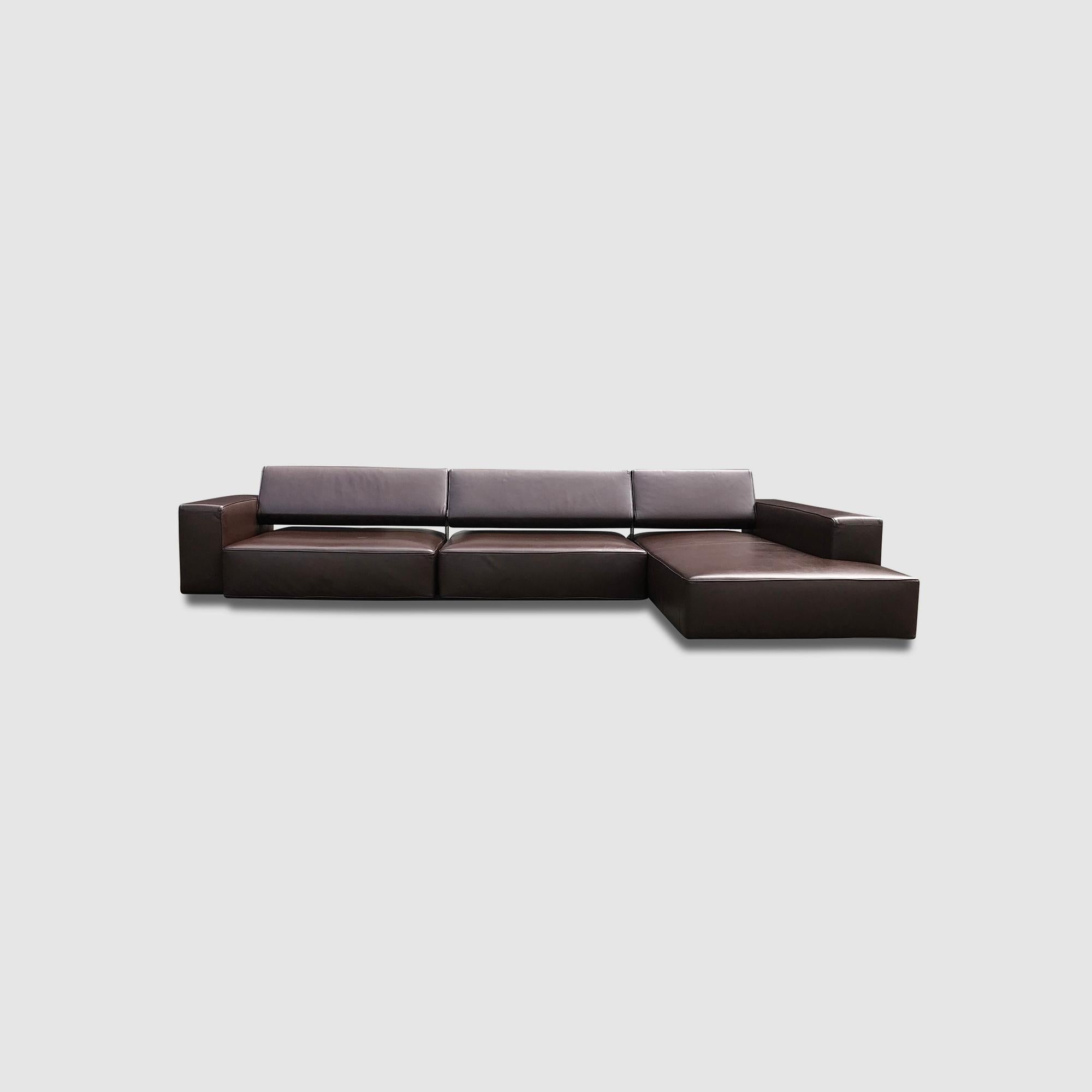 Modular Leather Andy Landscape Sofa by Paolo Piva for B&B Italia 2013 11