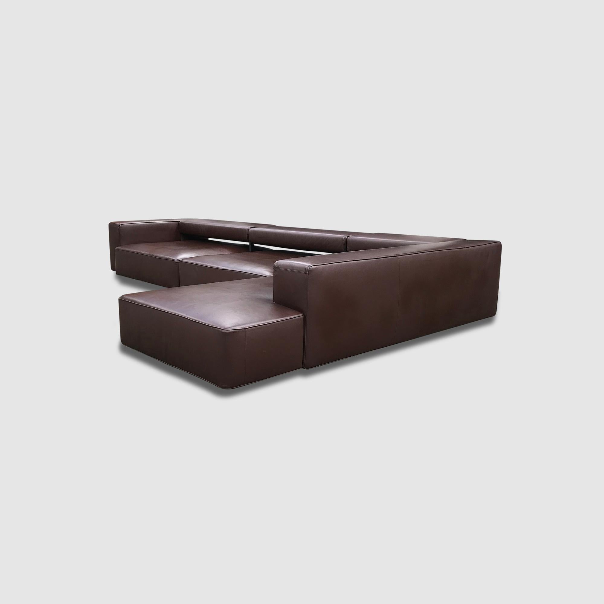 Modular Leather Andy Landscape Sofa by Paolo Piva for B&B Italia 2013 12
