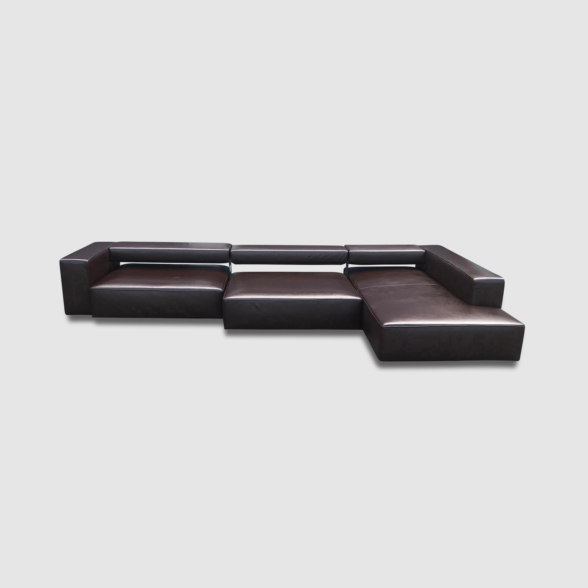 Hugely impressive top of the line sofa by Paolo Piva for B&B Italia. Designed in 2023 by Piva, this design was his last work before retiring finally. He passed away 4 years after.

The quality and finish of this sofa is absolutely high class in