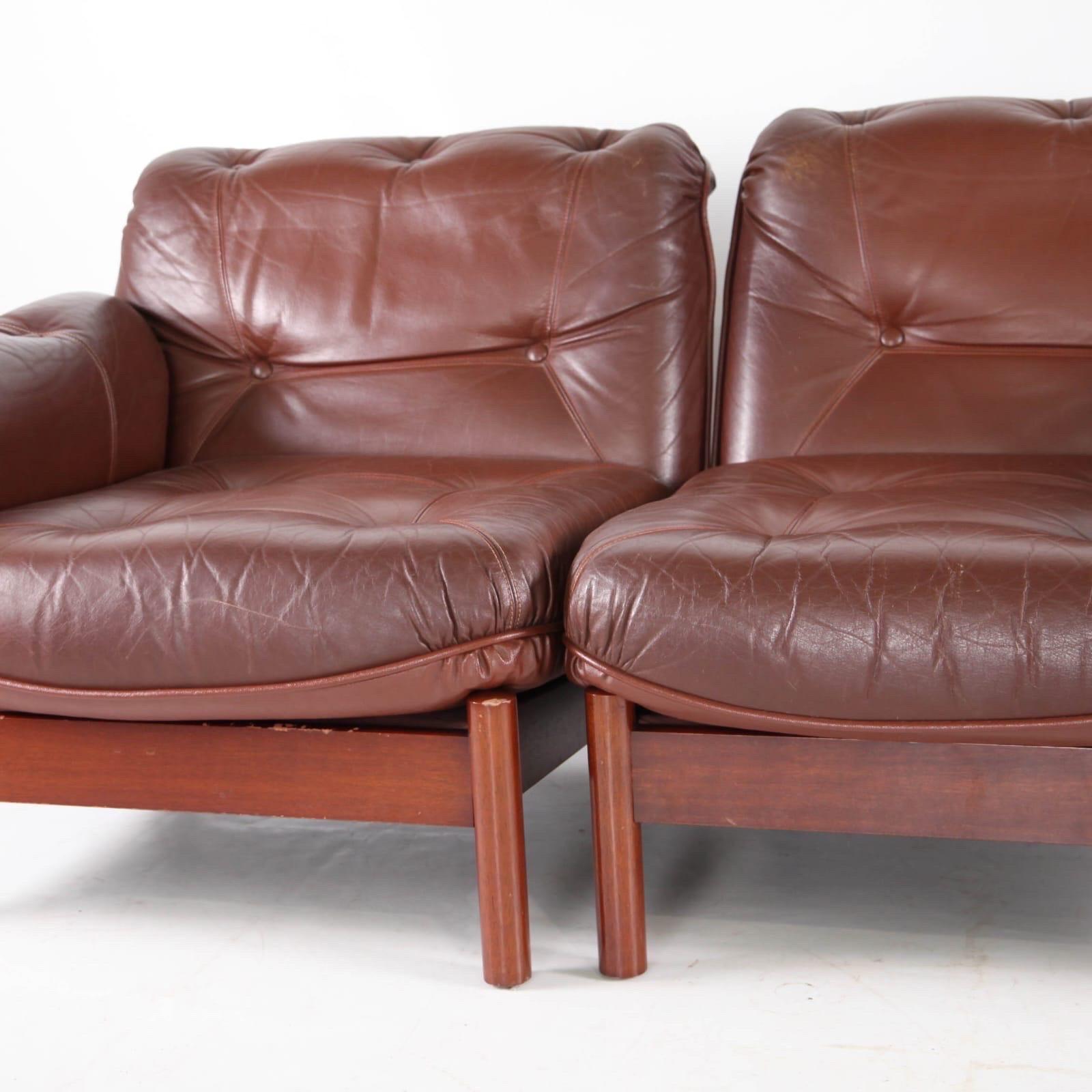 Sofá modular de piel en venta 4