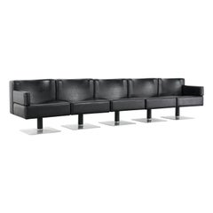Modular Lounge Sofa or Chair or Table Set by Herbert Hirche 1974 Mauser, Germany