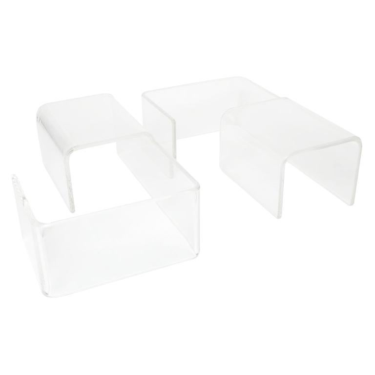 Modular Lucite Tables