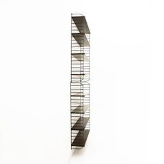 Modular Metal and Teak Shelving Unit, 1960s