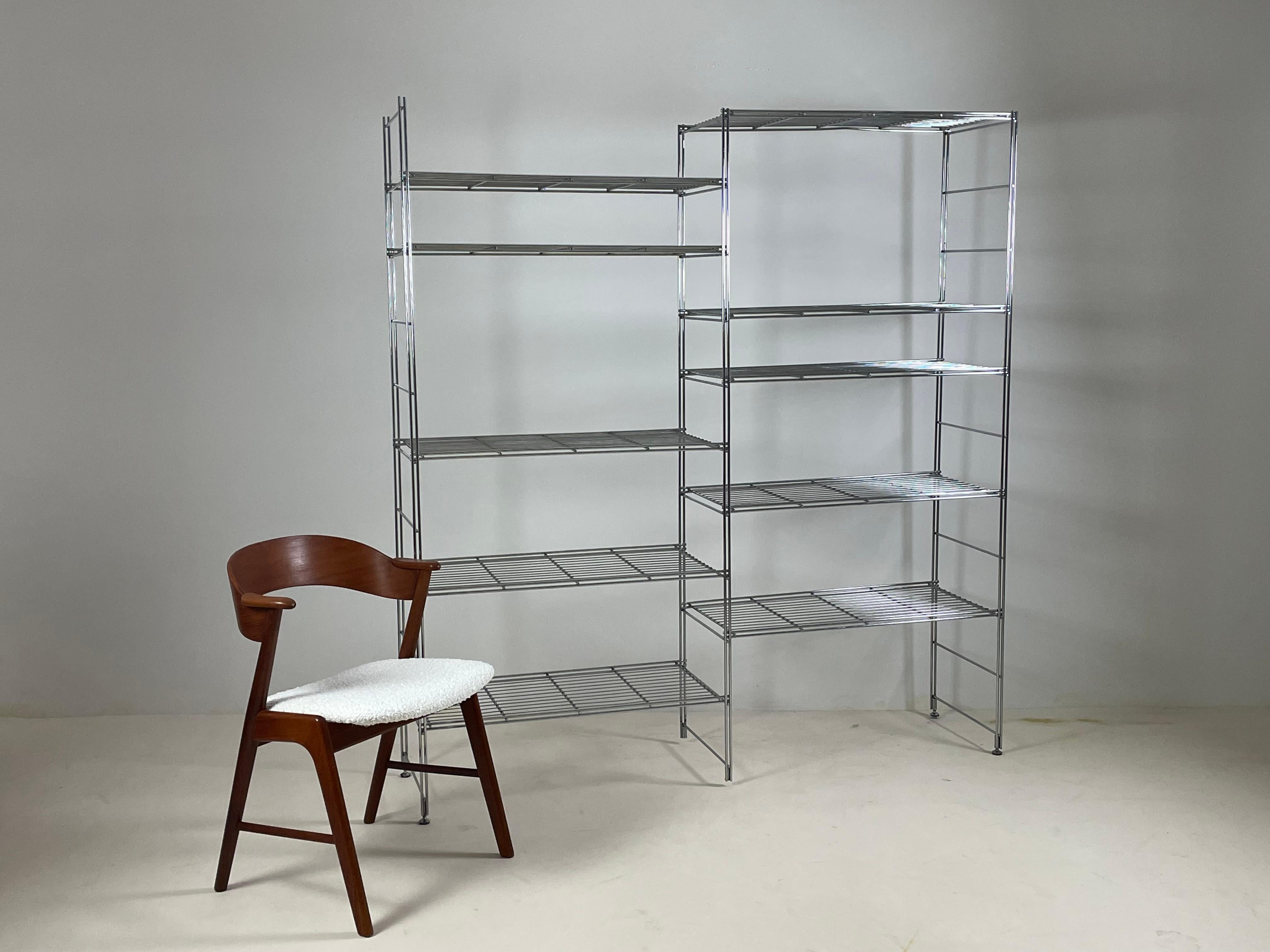 Scaffale modulare in metallo di Niels Gammelgaard, anni '80 in vendita 4