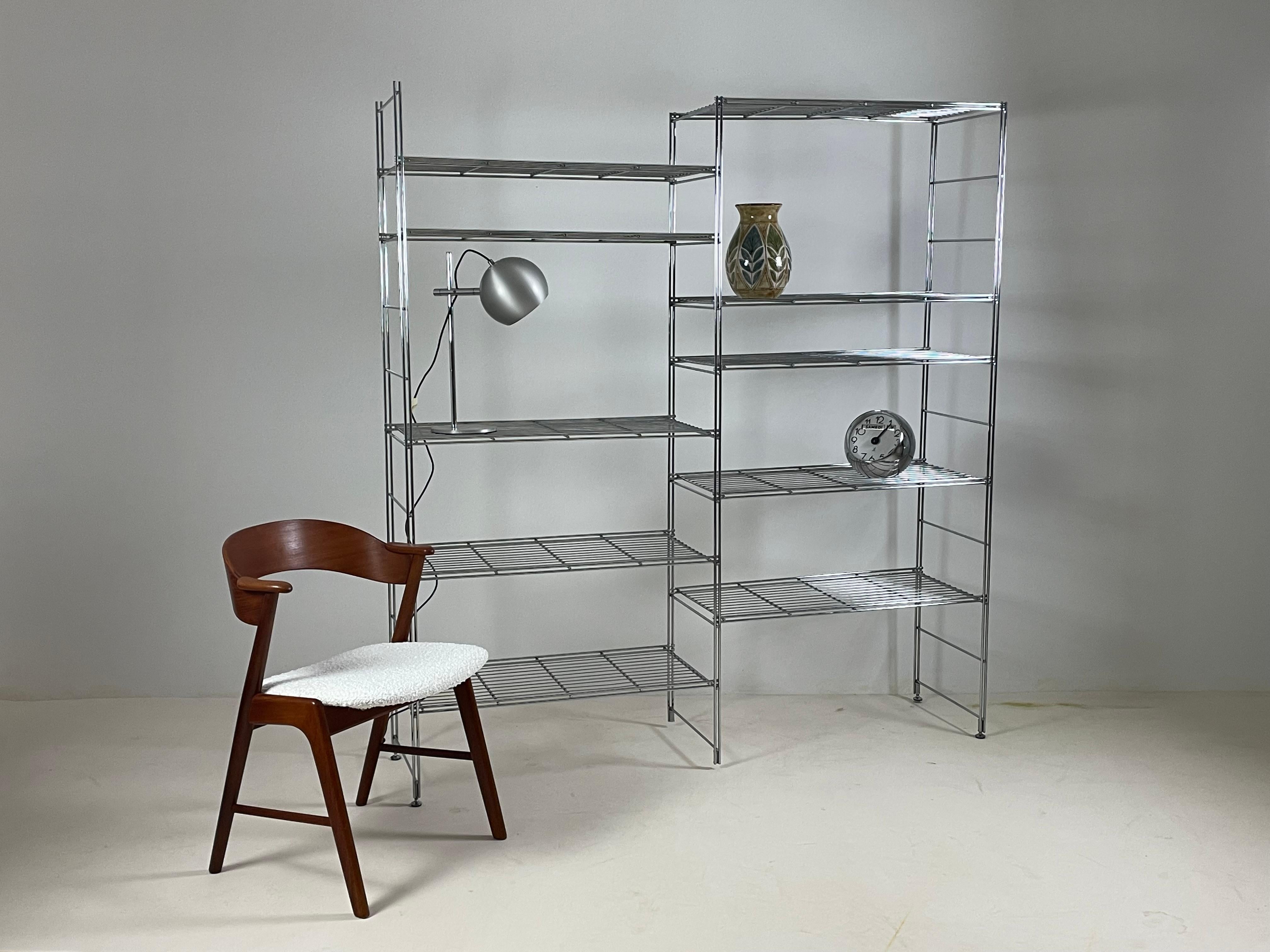 Scaffale modulare in metallo di Niels Gammelgaard, anni '80 in vendita 5