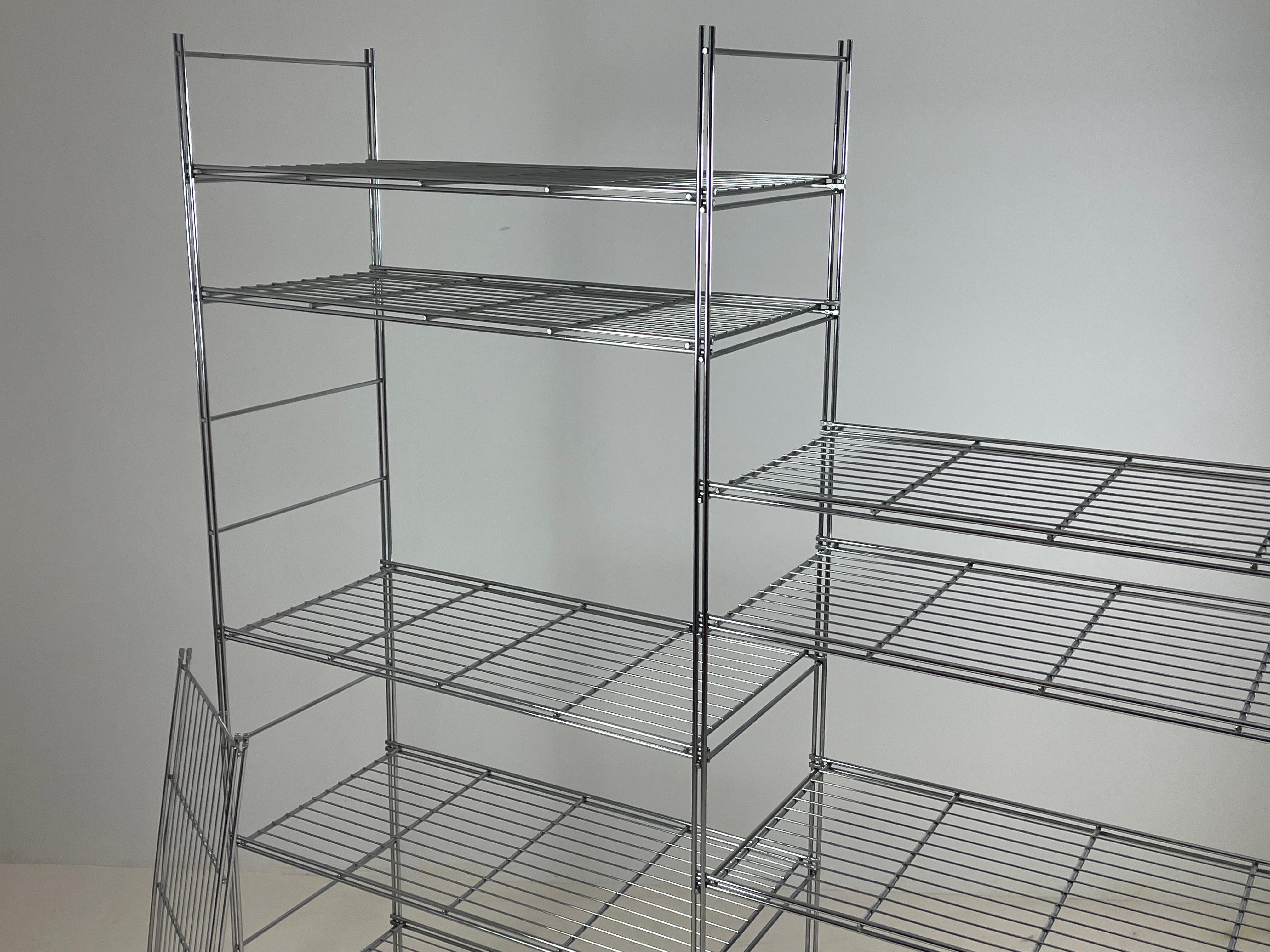 Ferro Scaffale modulare in metallo di Niels Gammelgaard, anni '80 in vendita