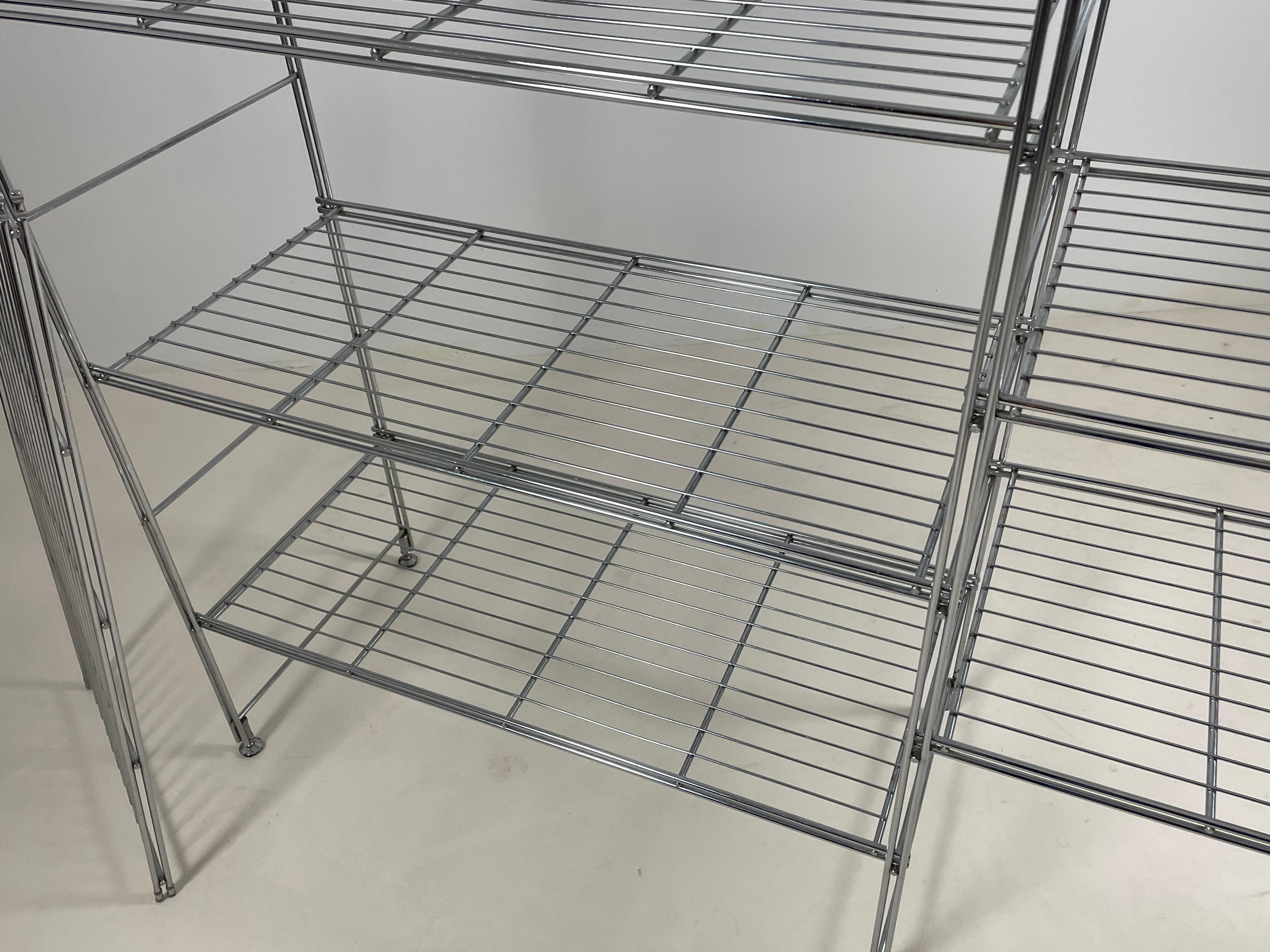 Scaffale modulare in metallo di Niels Gammelgaard, anni '80 in vendita 2