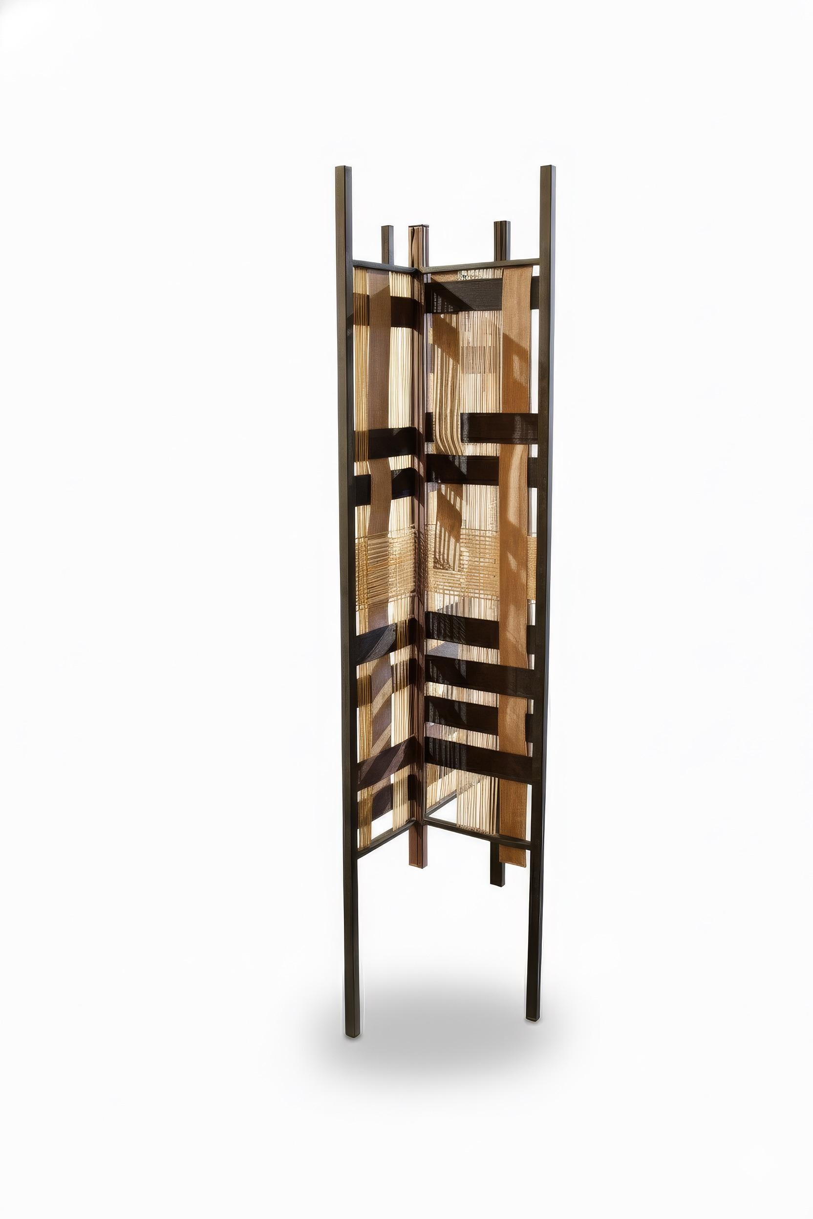 Divisorio modulare in metallo e tessuto da Salon of Art + Design di Costantini In condizioni ottime in vendita a New York, NY