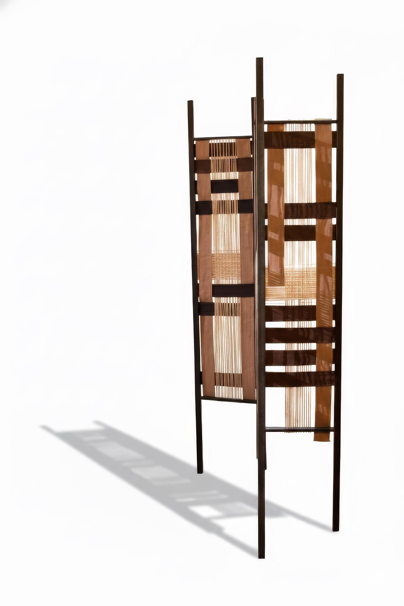 XXI secolo e contemporaneo Divisorio modulare in metallo e tessuto da Salon of Art + Design di Costantini in vendita