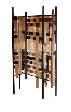 Modular Metal & Textile Room Divider from Salon of Art + Design by Costantini