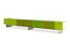 Modular Minimal Horizon Cabinet System Set by Pearson Lloyd for Martinez Otero