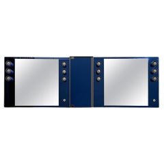 Modular Mirror and Cabinet from Veca, 1970s, Set of 3