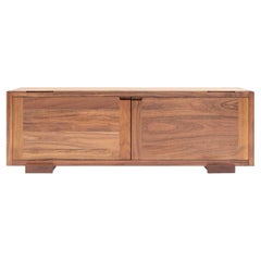 Modular Modern Sideboard, Caribbean Walnut Solid Wood