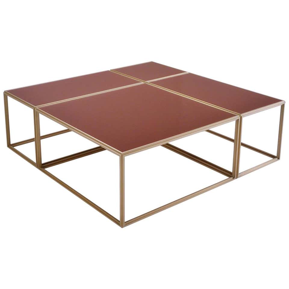 Viccarbe Shape Low Table O, Black Matt Finish by Jorge Pensi For Sale ...