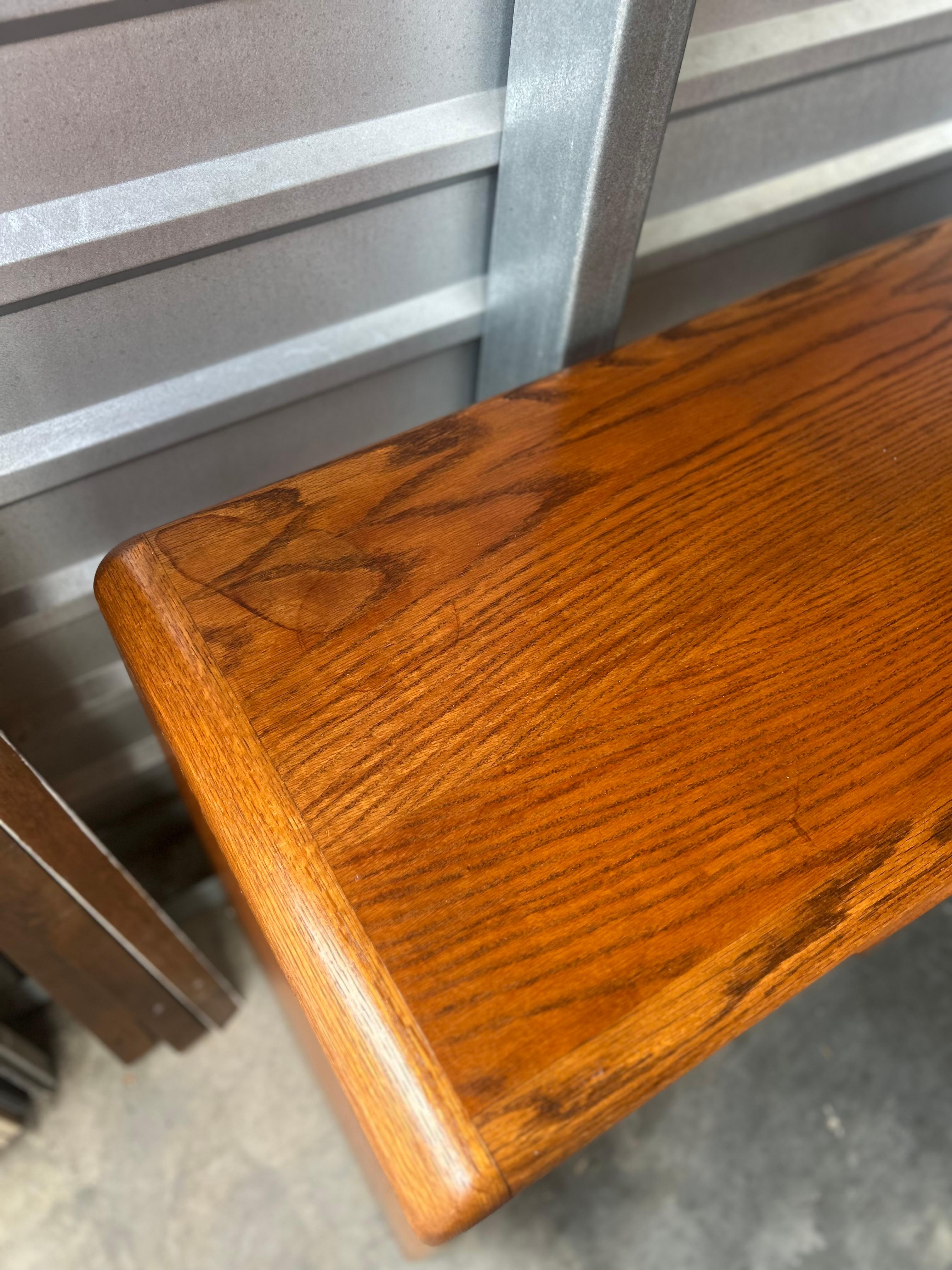 Modular Oak Bookcases, circa 1970s 4