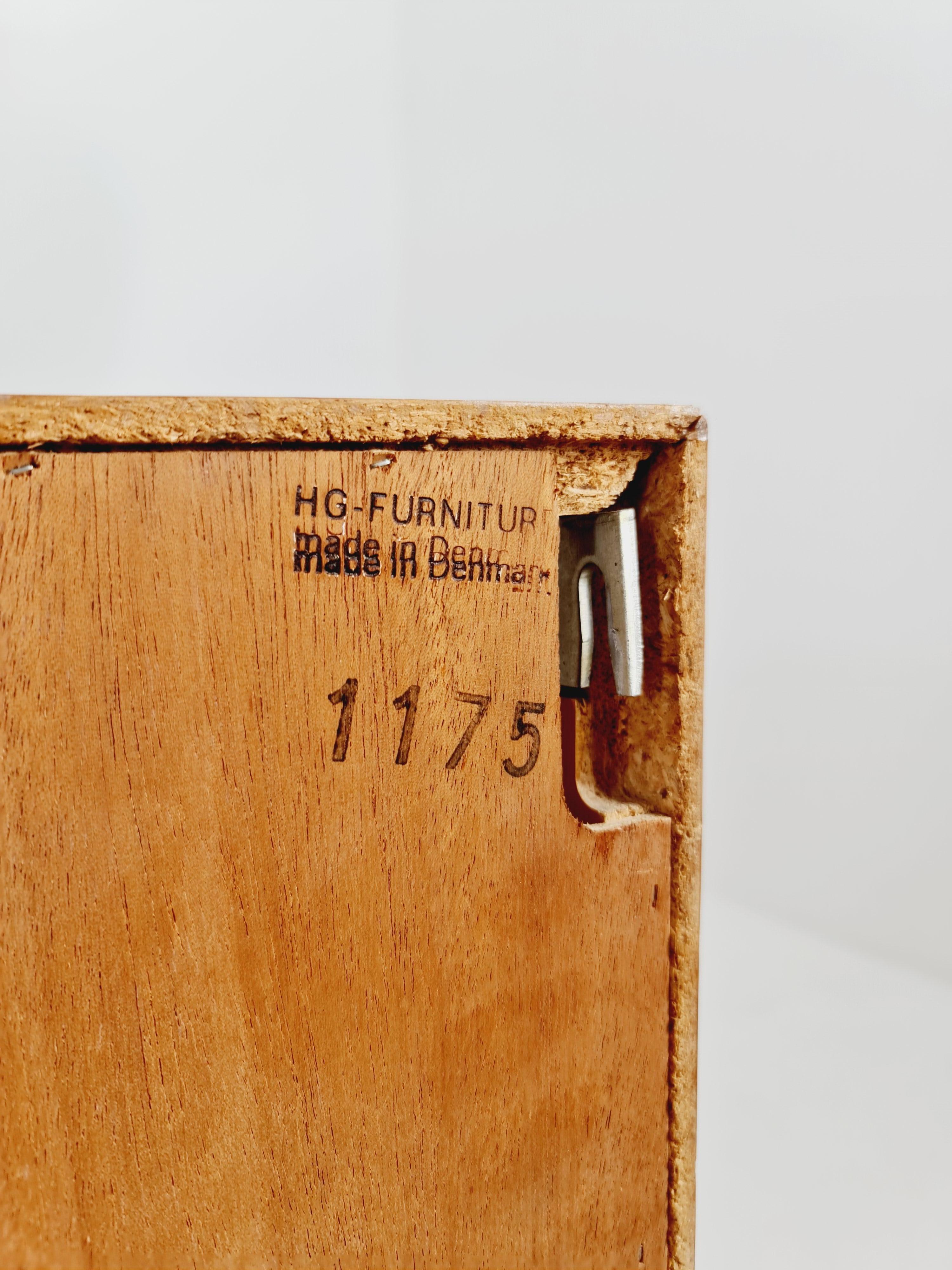 Sistema di scaffali modulari in Oak di Hansen & Guldborg Mobler, Danimarca, anni '60 in vendita 4