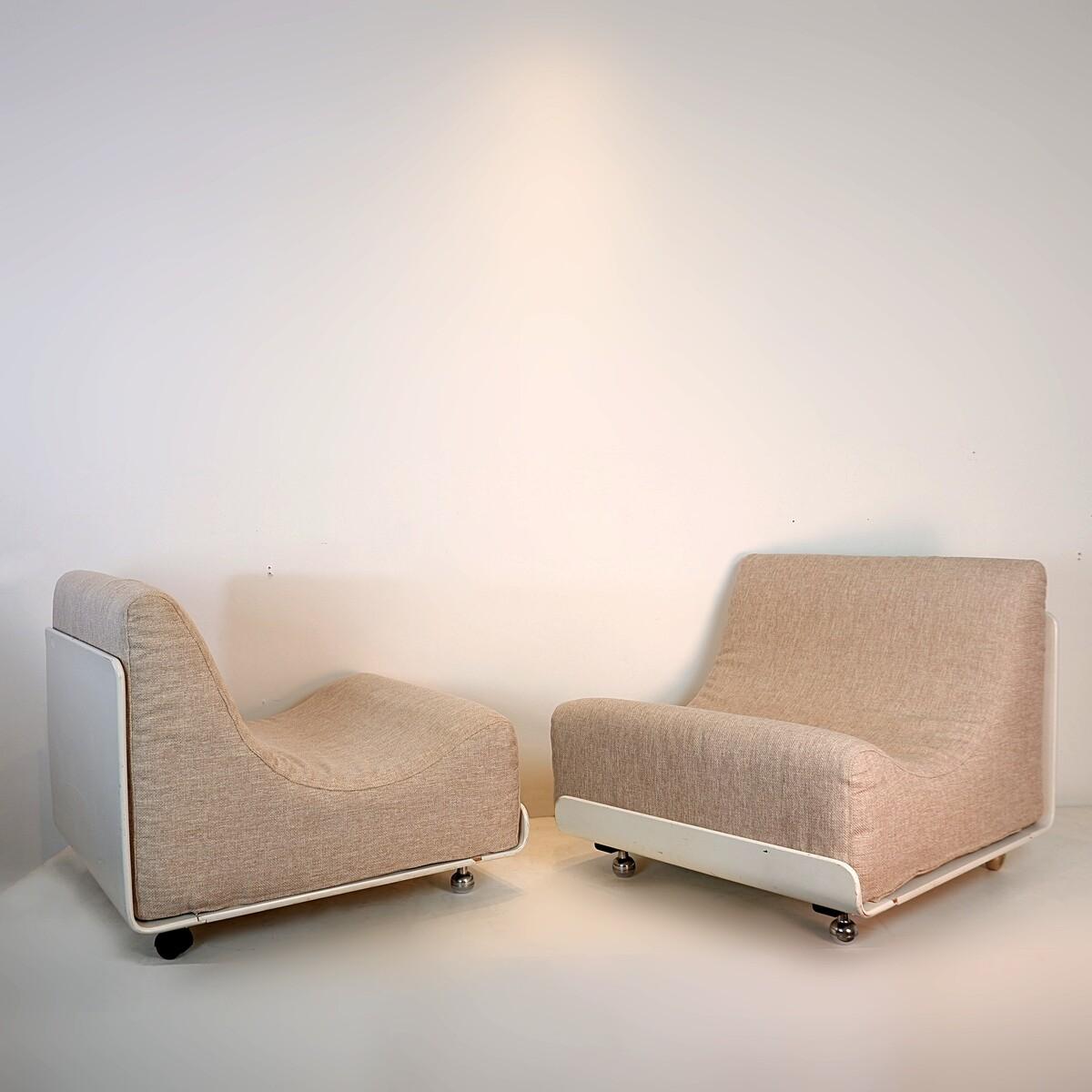 Modulare Orbis Sessel oder Sofa von Luigi Colani, für COR, 1970er Jahre
