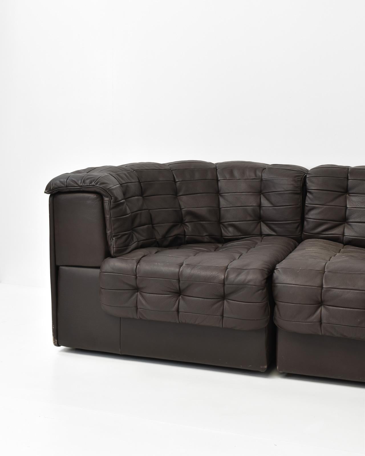 8 seater leather sofa