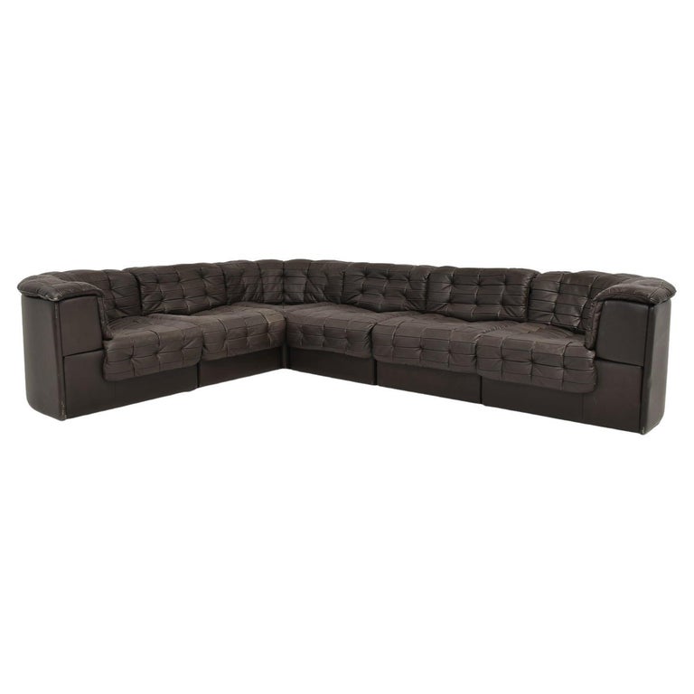 Modular Patchwork Leather Sofa By De, Value City Leather Sofa