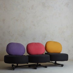 Modular Postmodern Conversation Sofa, Italy 1980s