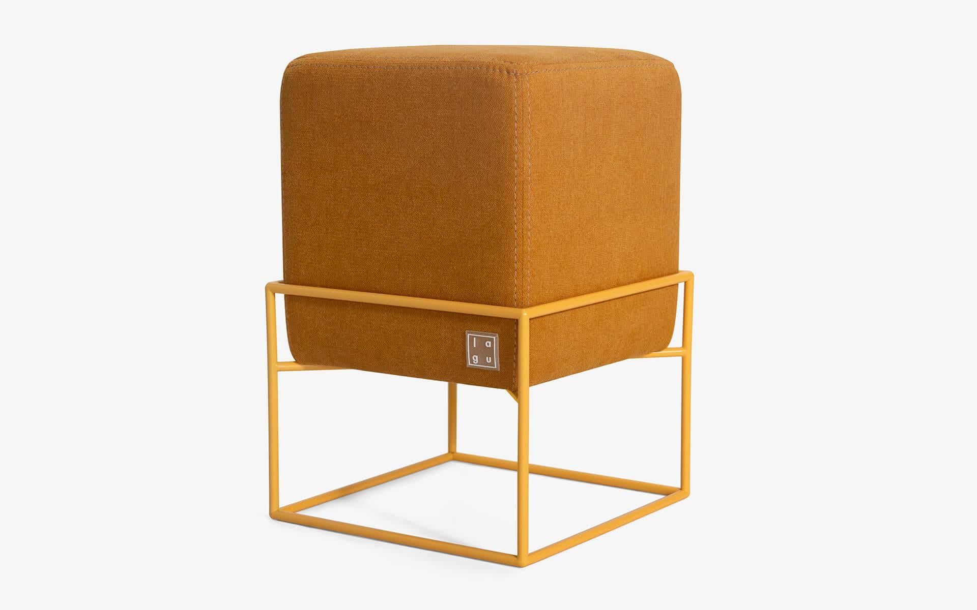 Turkish Modular Pouf Set ‘Cubo’ – Stackable Stools by Lagu (4 pcs) For Sale