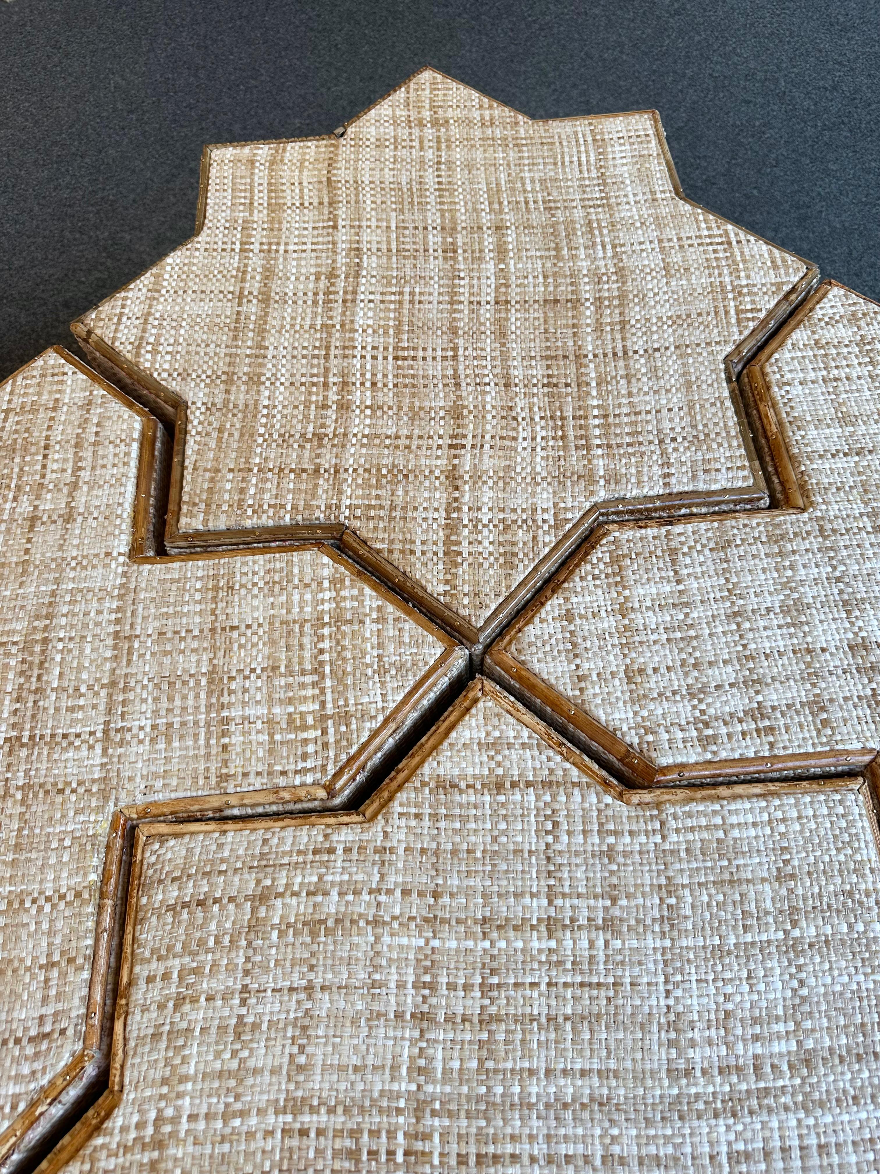 Modular Rattan Tables 
