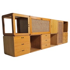 Modular "Samara" storage wall unit by Derk Jan de Vries for Maisa, 1970s