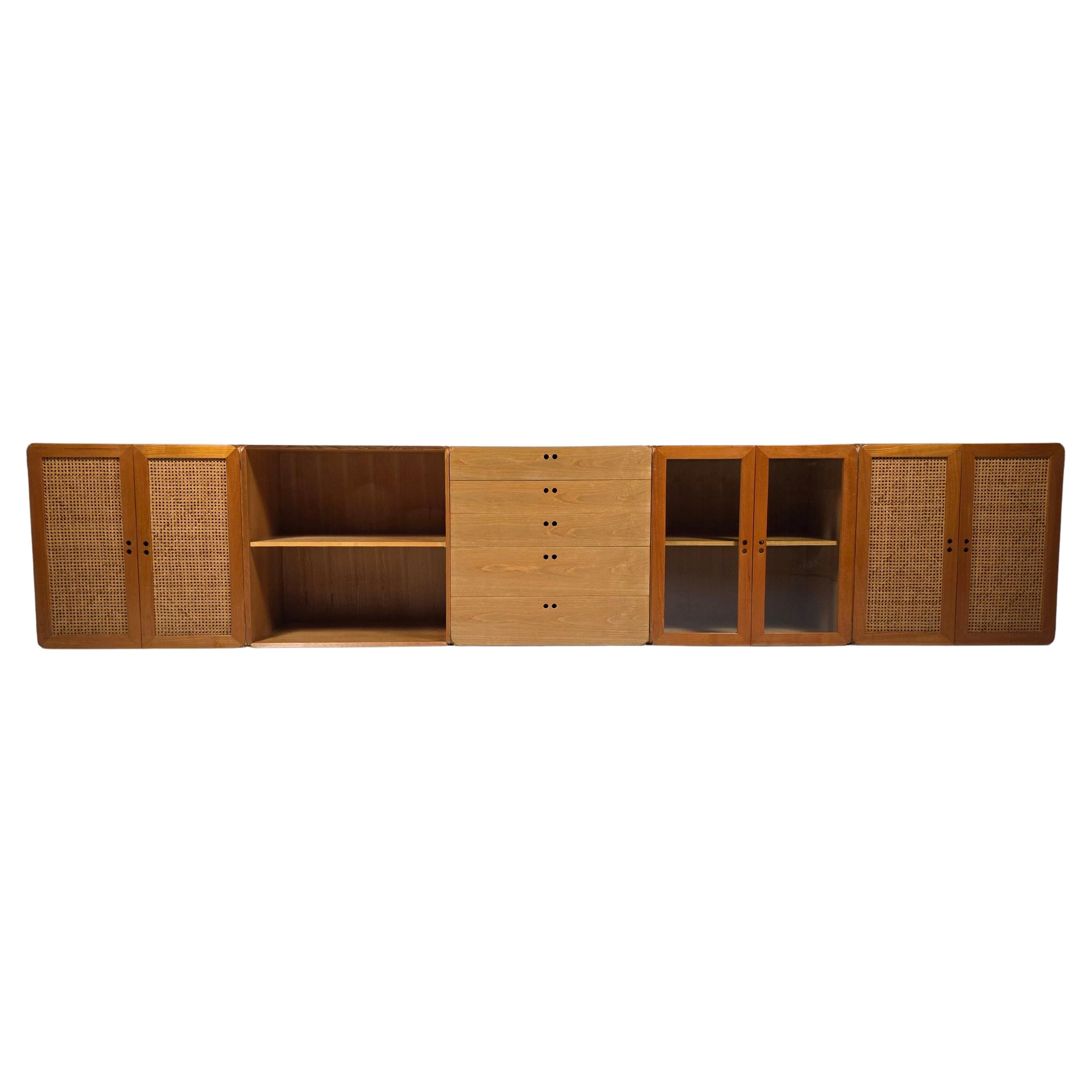 Modular "Samara" storage wall unit by Derk Jan de Vries for Maisa, 1970s