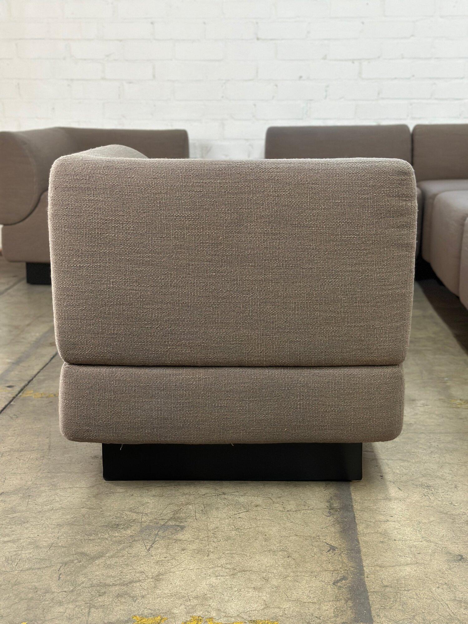 Late 20th Century Modular seating by Harvey Probber For Sale