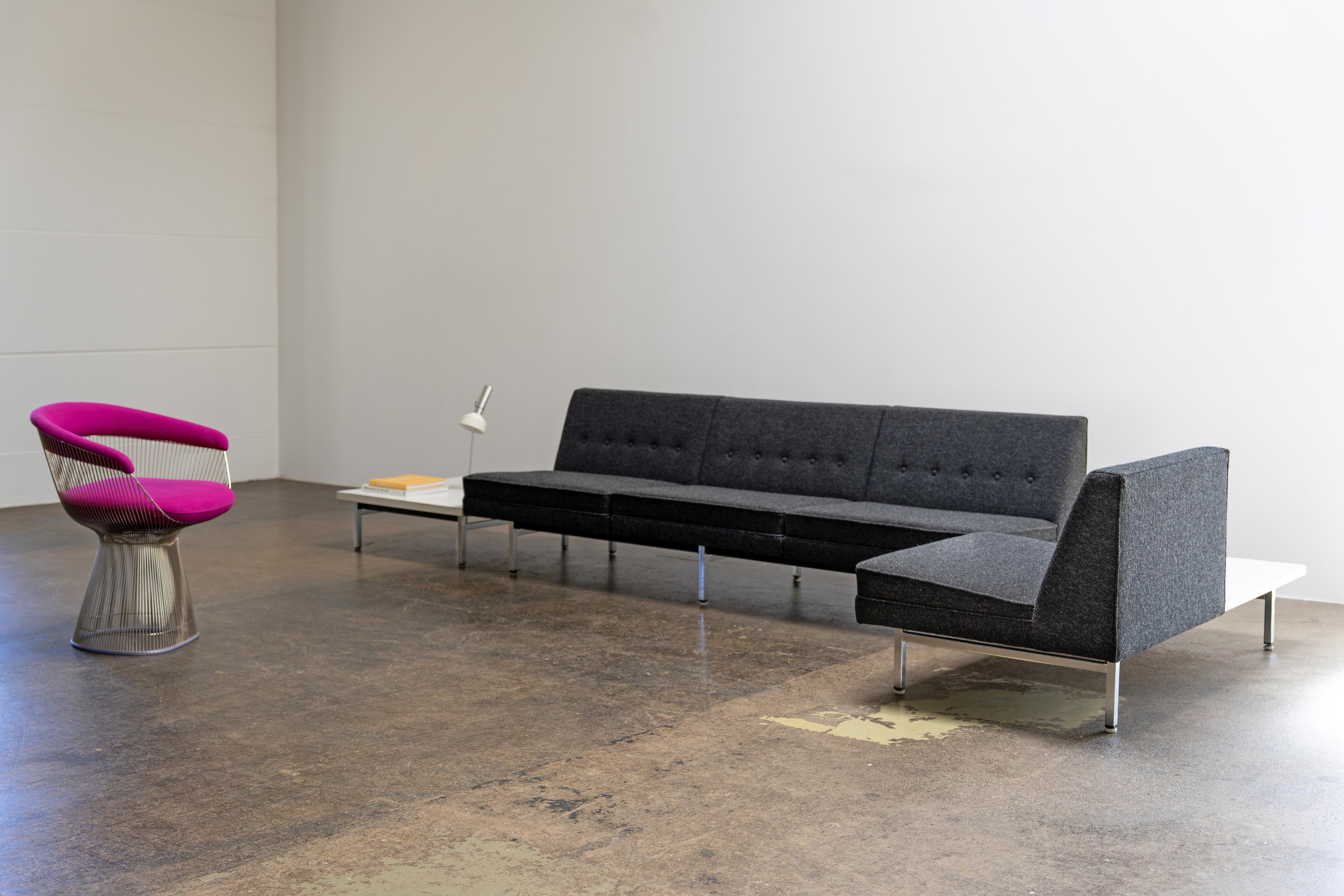 20ième siècle Groupe de sièges modernes de George Nelson Herman Miller, milieu du siècle, années 1960 en vente